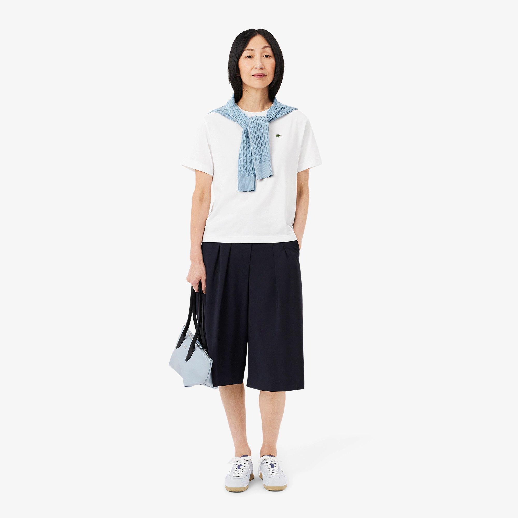 WHITE - Lacoste - Fit T-Shirt - 6