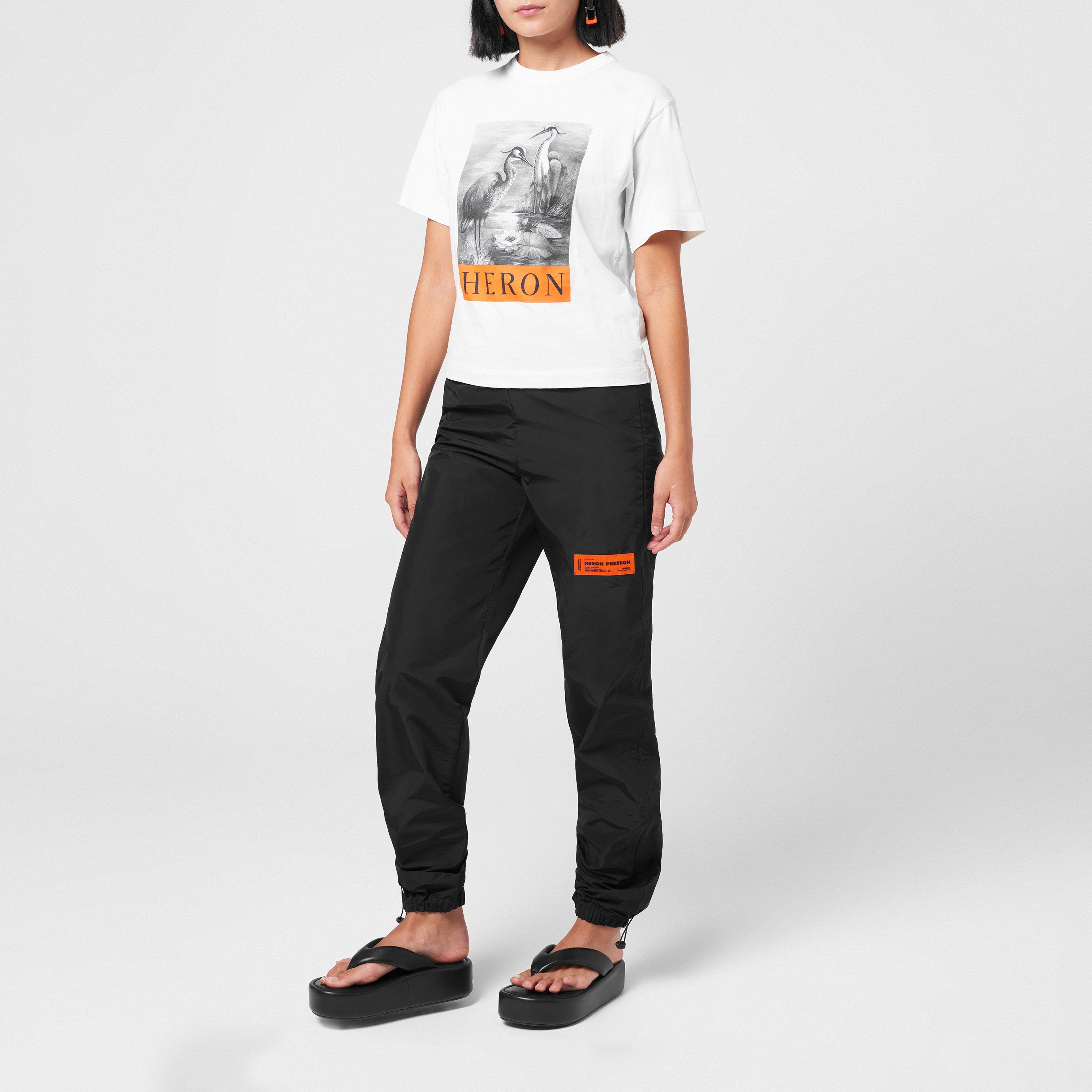 Wht 0110 - Heron Preston - Heron Print T-Shirt - 4