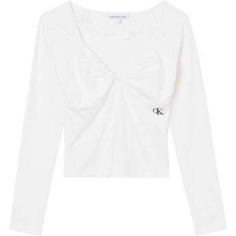 Calvin Klein Jeans RUCHED BUST LONG SLEEVES