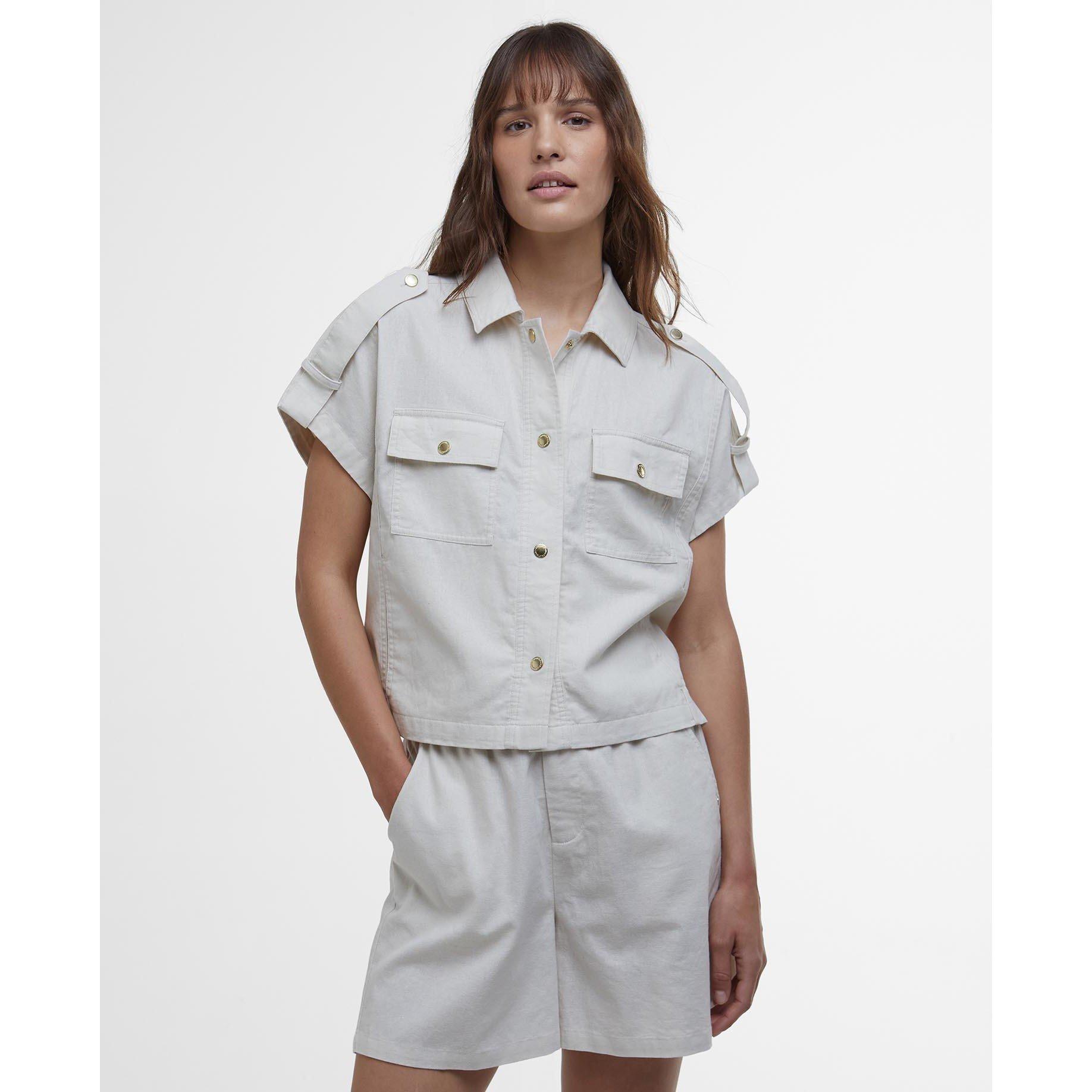 Barbour International Women's Priya Shirt - Light Stone - 16 (XL)