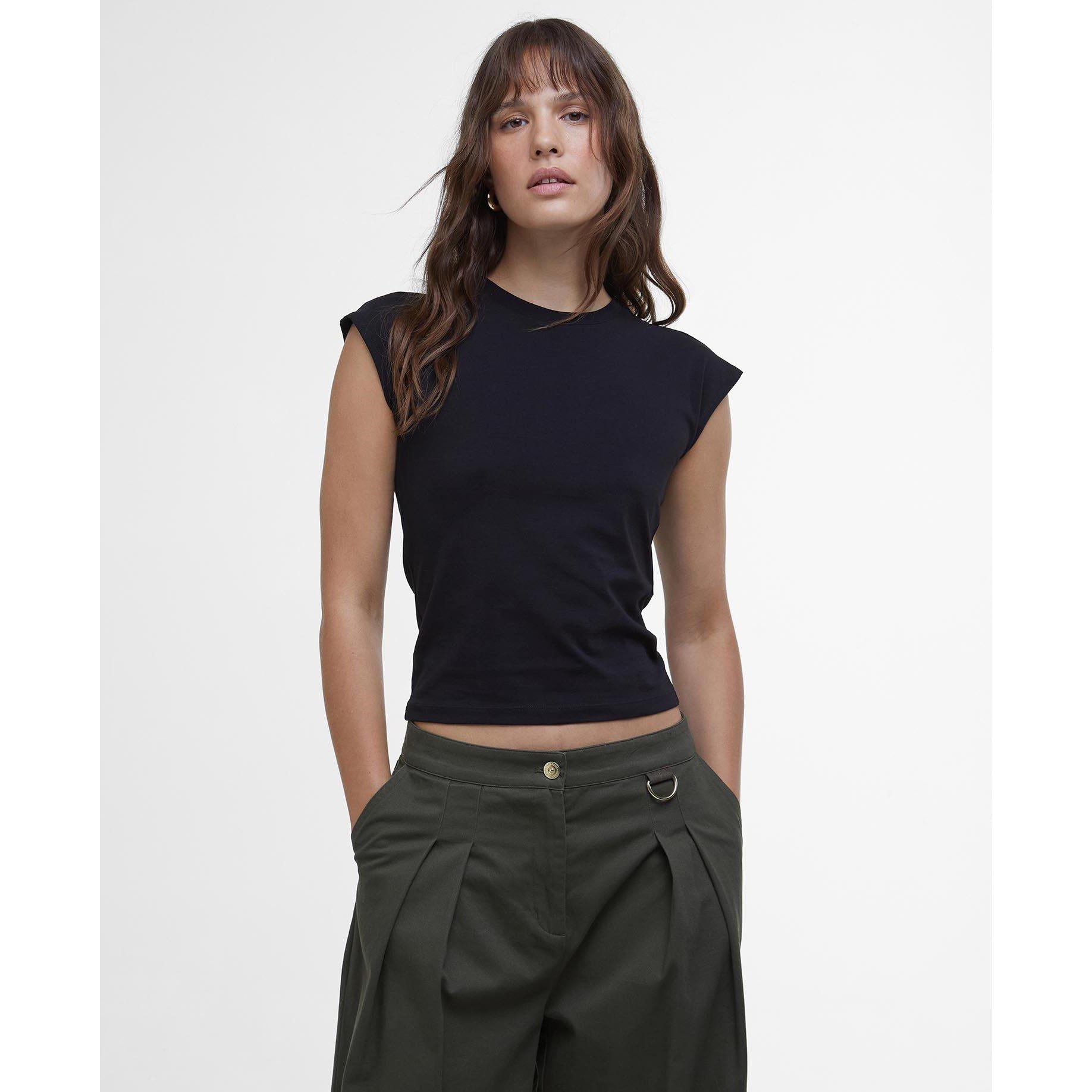 Black - Barbour International - Priya Slim Fit T-Shirt - 1