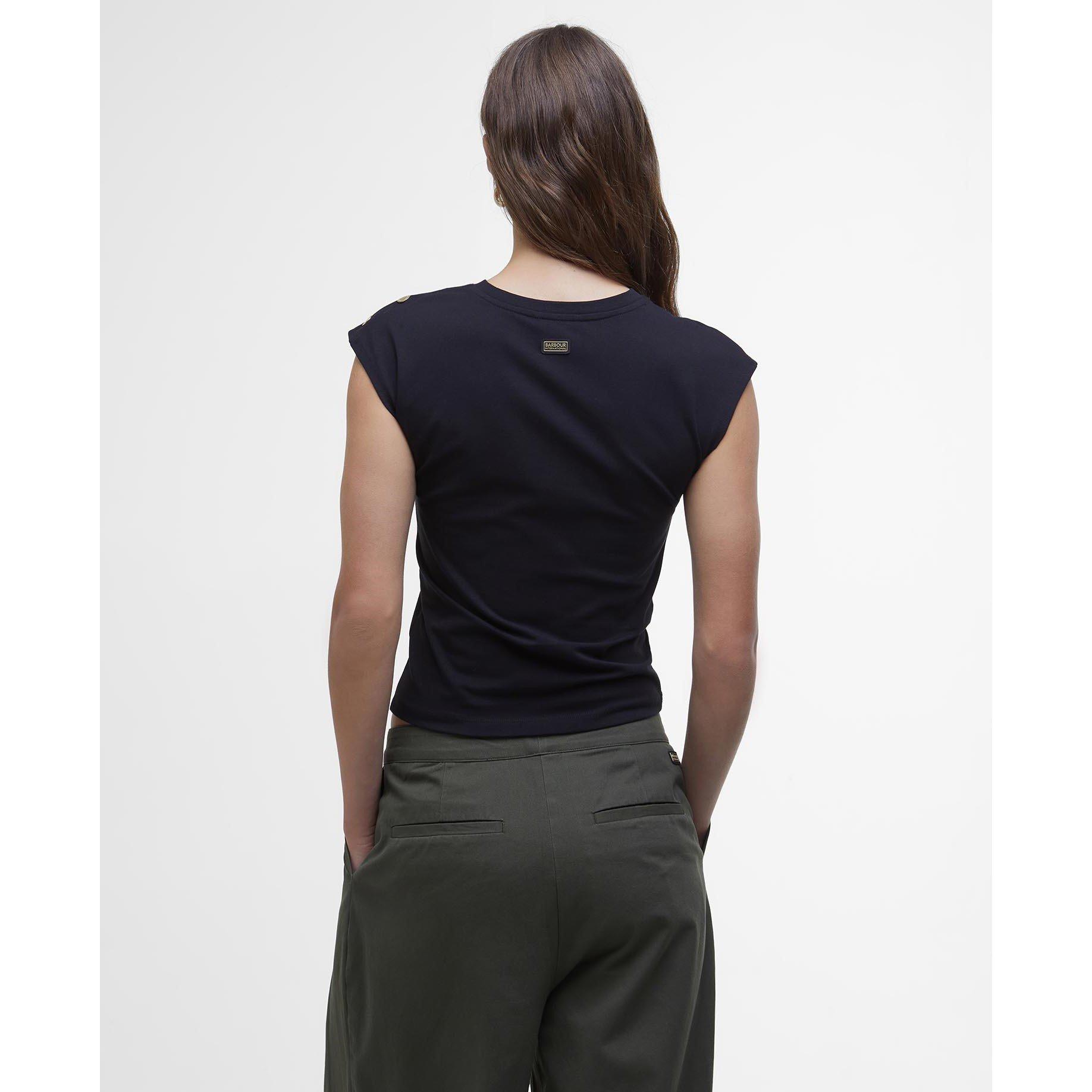 Black - Barbour International - Priya Slim Fit T-Shirt - 2