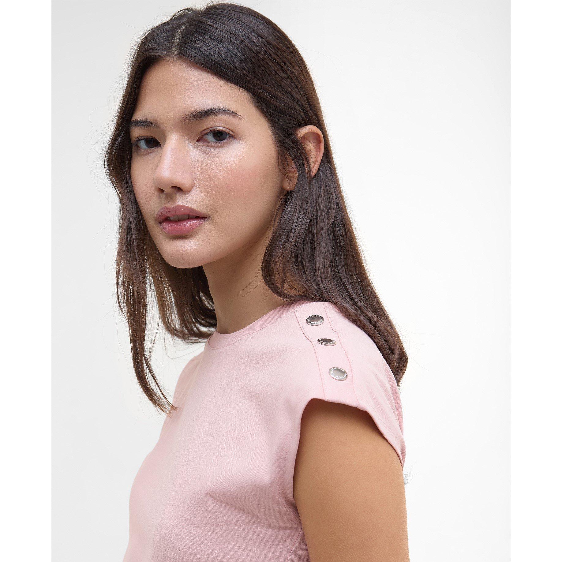 Pink Muave - Barbour International - Priya Slim Fit T-Shirt - 4