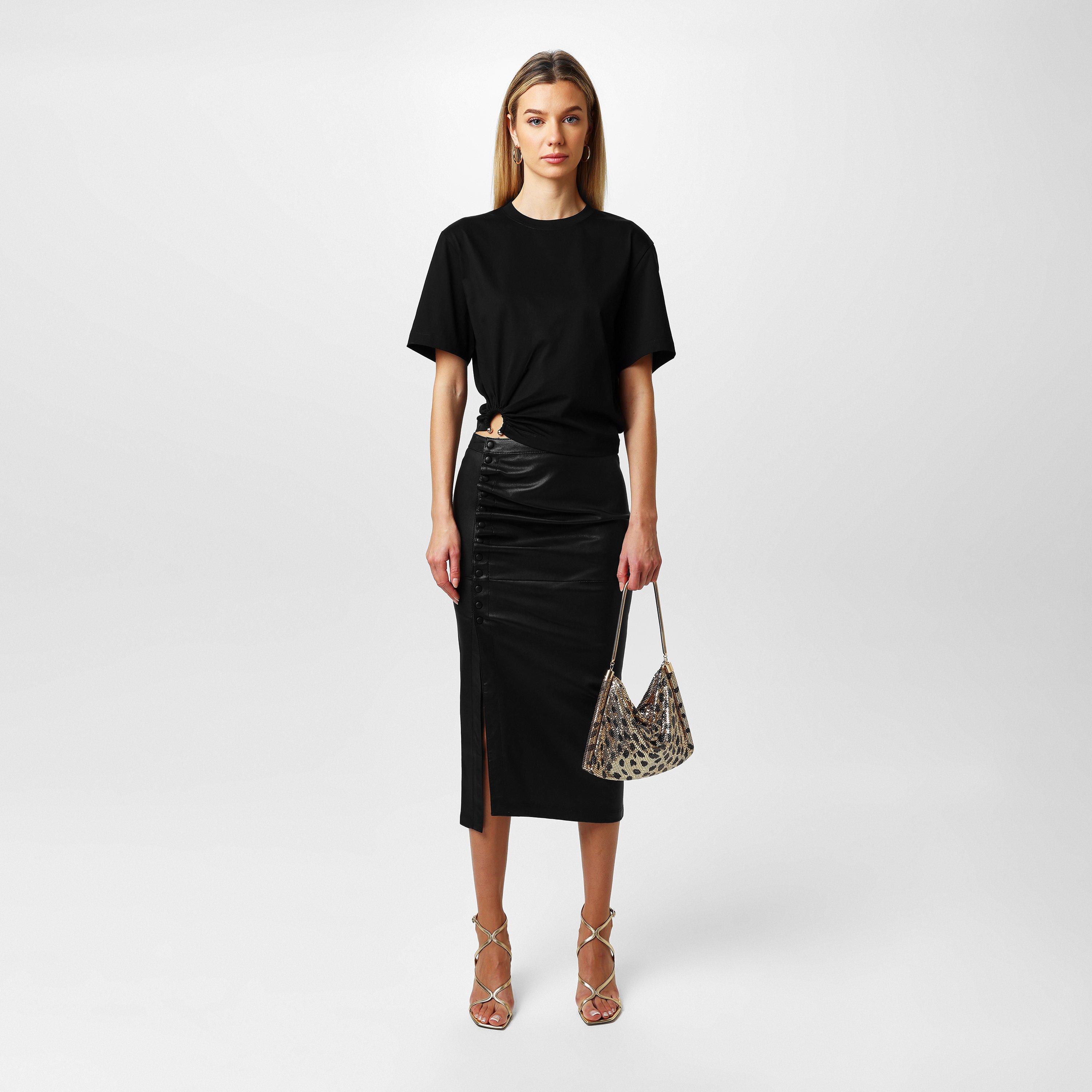 Black - Rabanne - Tie Side Top - 4