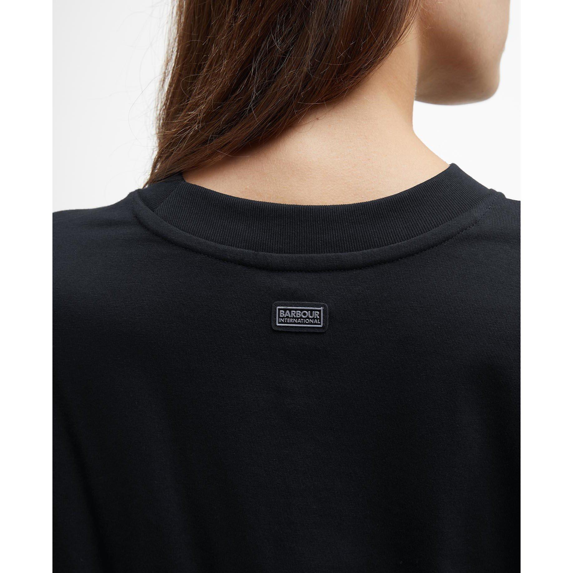 Black - Barbour International - Franchesca Logo T-Shirt - 4