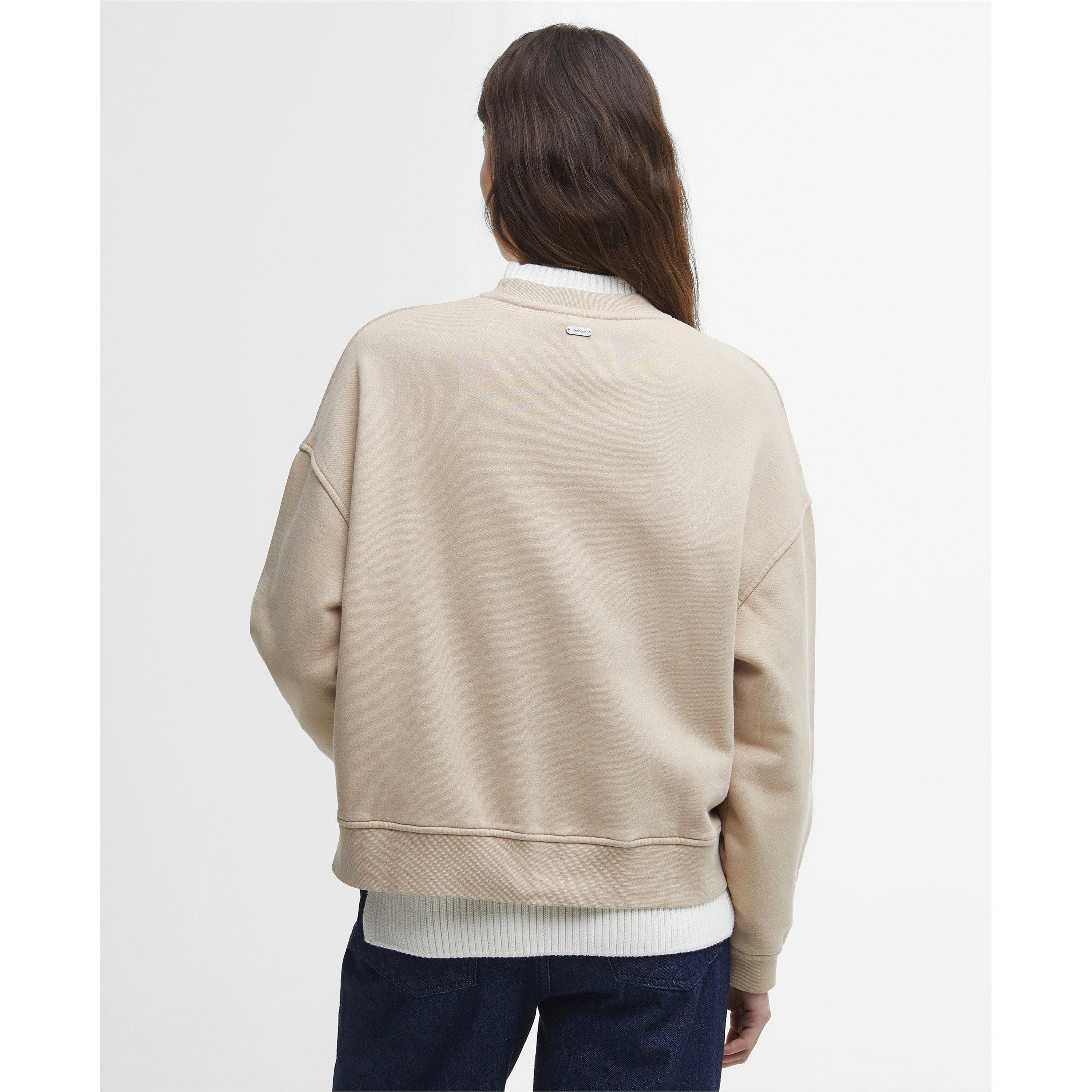 Camel - Barbour - Silverdale Logo Sweatshirt - 2