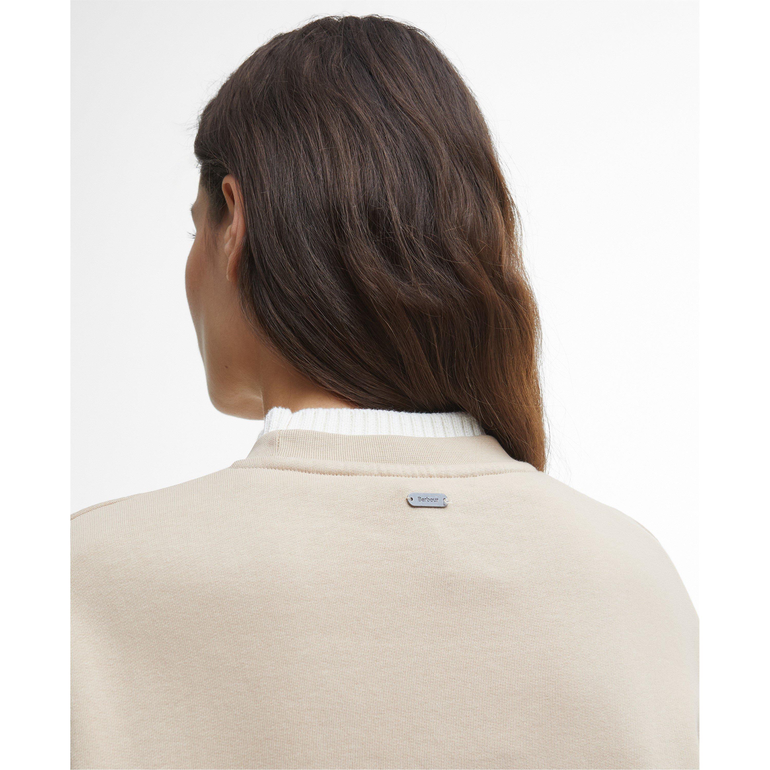 Camel - Barbour - Silverdale Logo Sweatshirt - 6