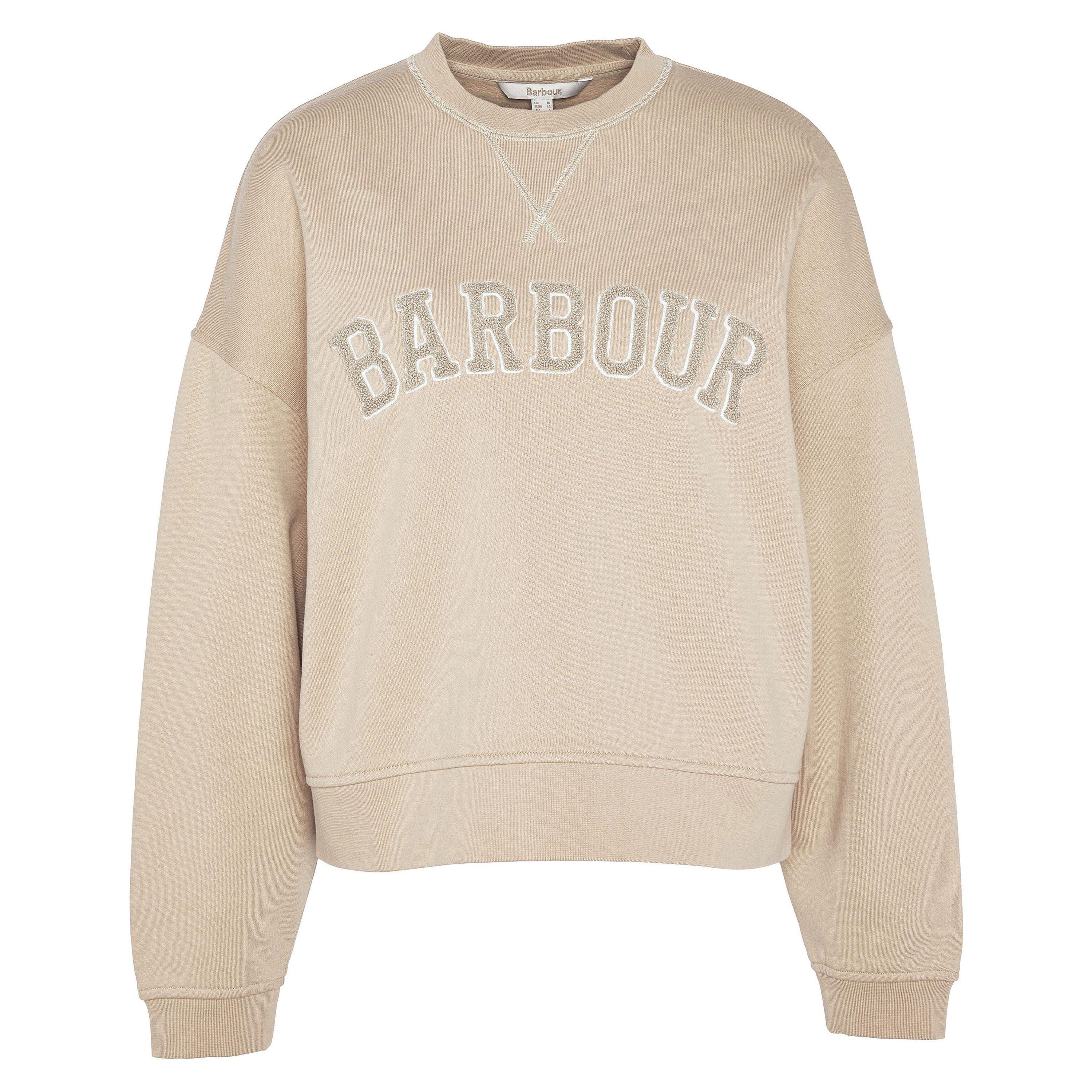 Camel - Barbour - Silverdale Logo Sweatshirt - 7