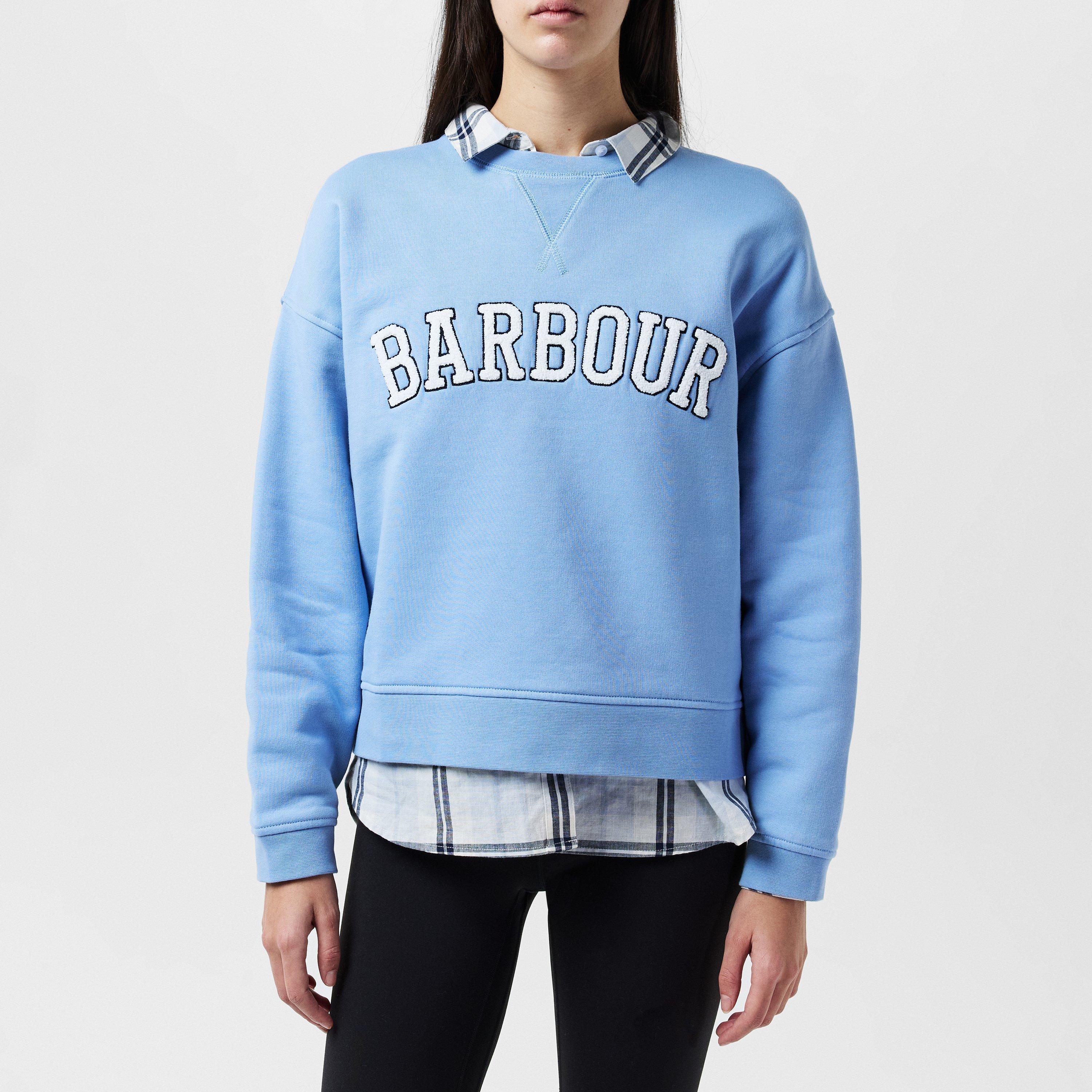 Blue Sky - Barbour - Silverdale Logo Sweatshirt - 1