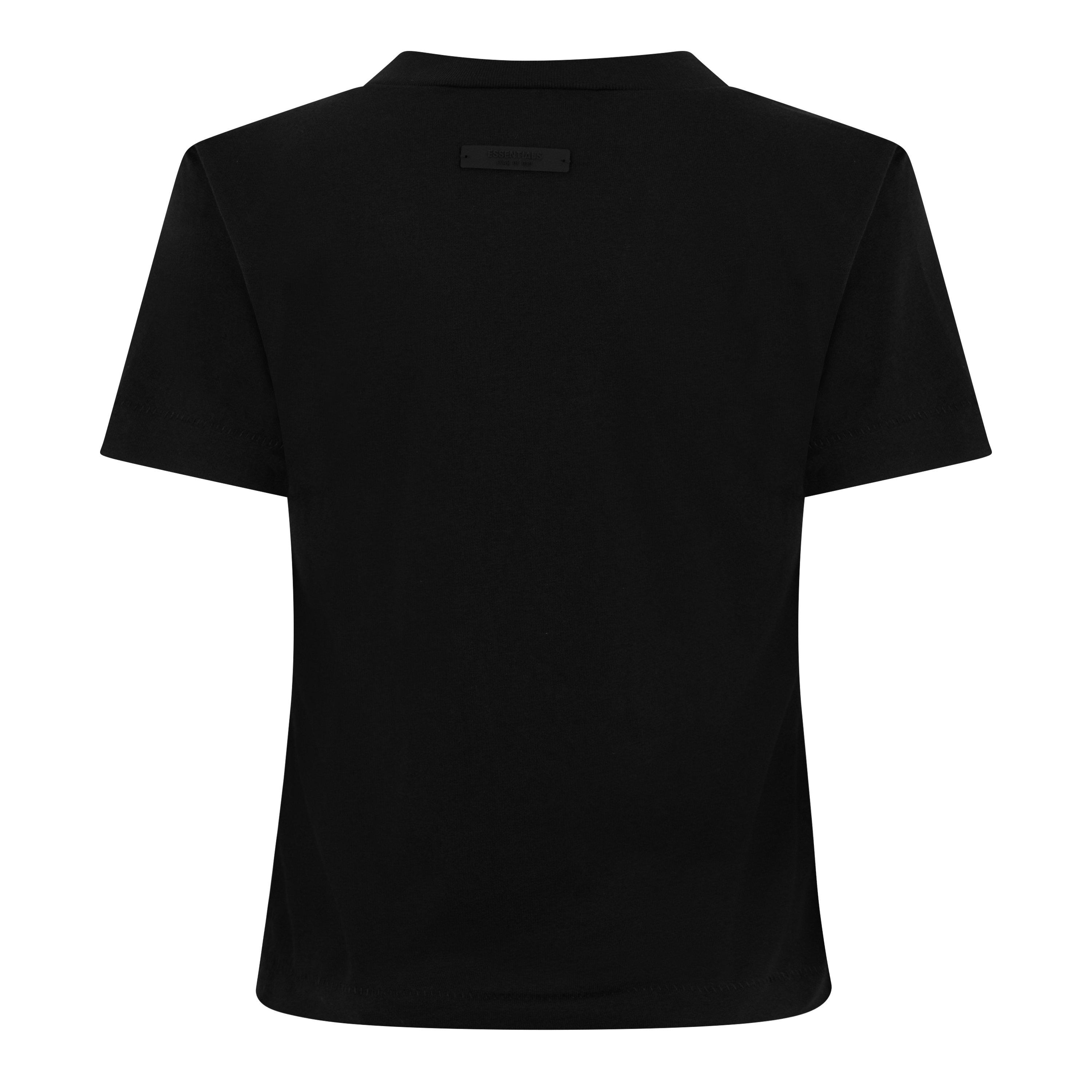 Black - Fear Of God Essentials - Logo T-Shirt - 2