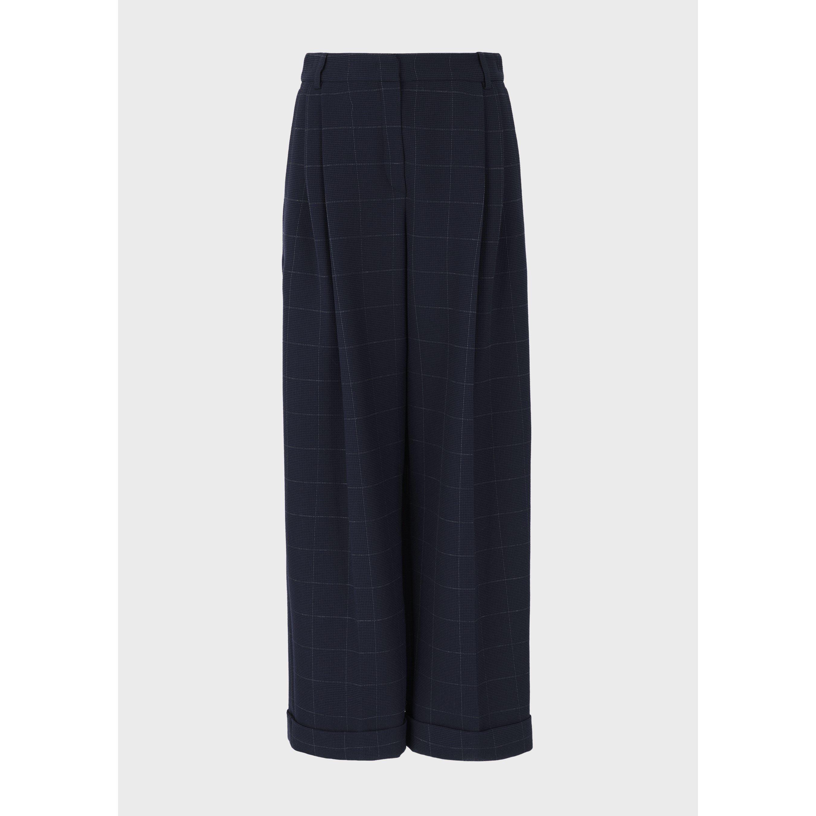 Multi - Emporio Armani - Women's Wide Leg Trousers - 6