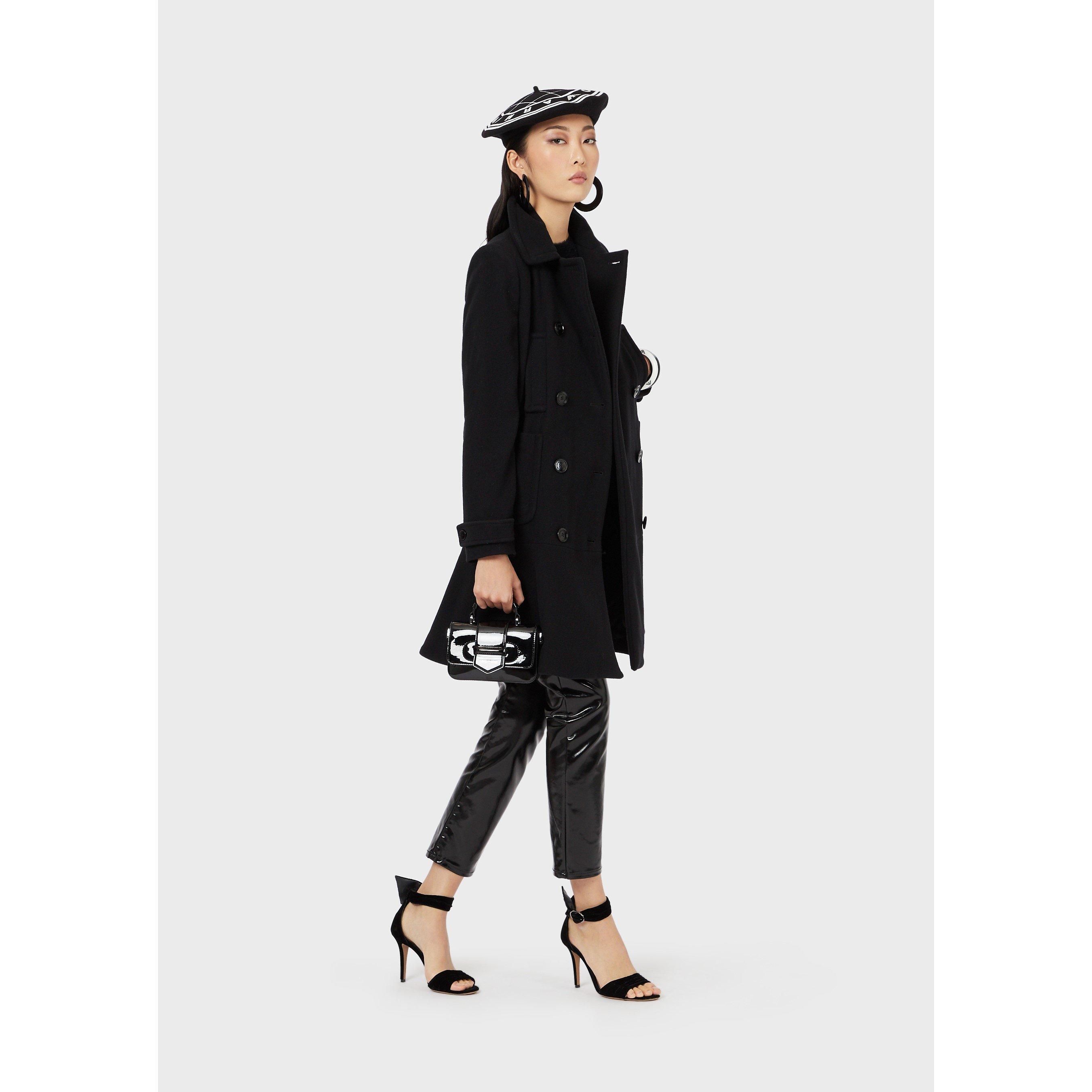 Emporio Armani PepHem Coat Ld99 Duffle Coats USC