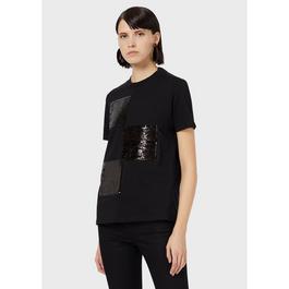 Emporio Armani Sequin T-Shirt