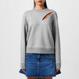 Alexander McQueen Slashed Sweatshirt