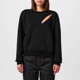 Alexander McQueen Slashed Sweatshirt