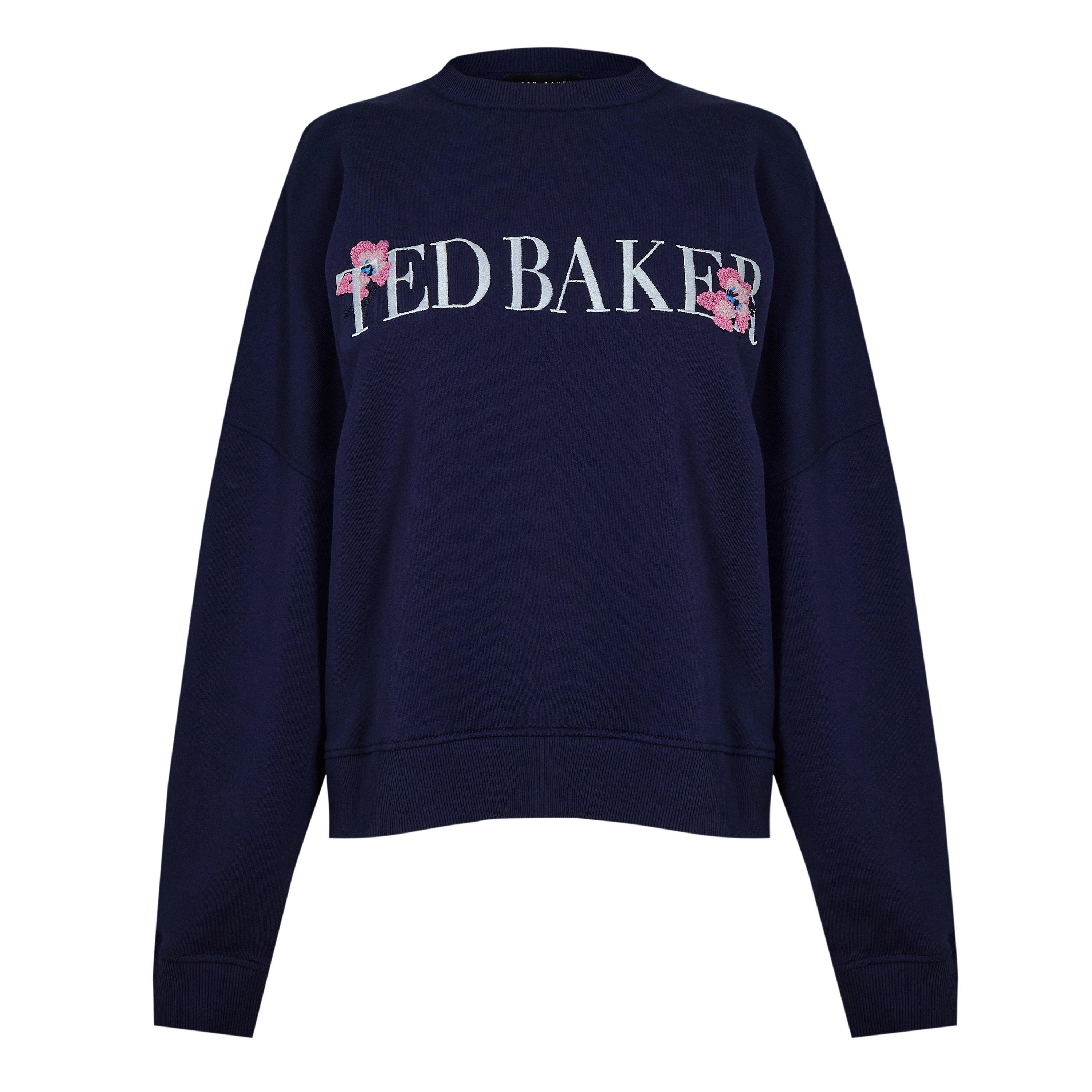 Blu navy - Ted Baker - Women's Stiila Crew Sweatshirt - 5