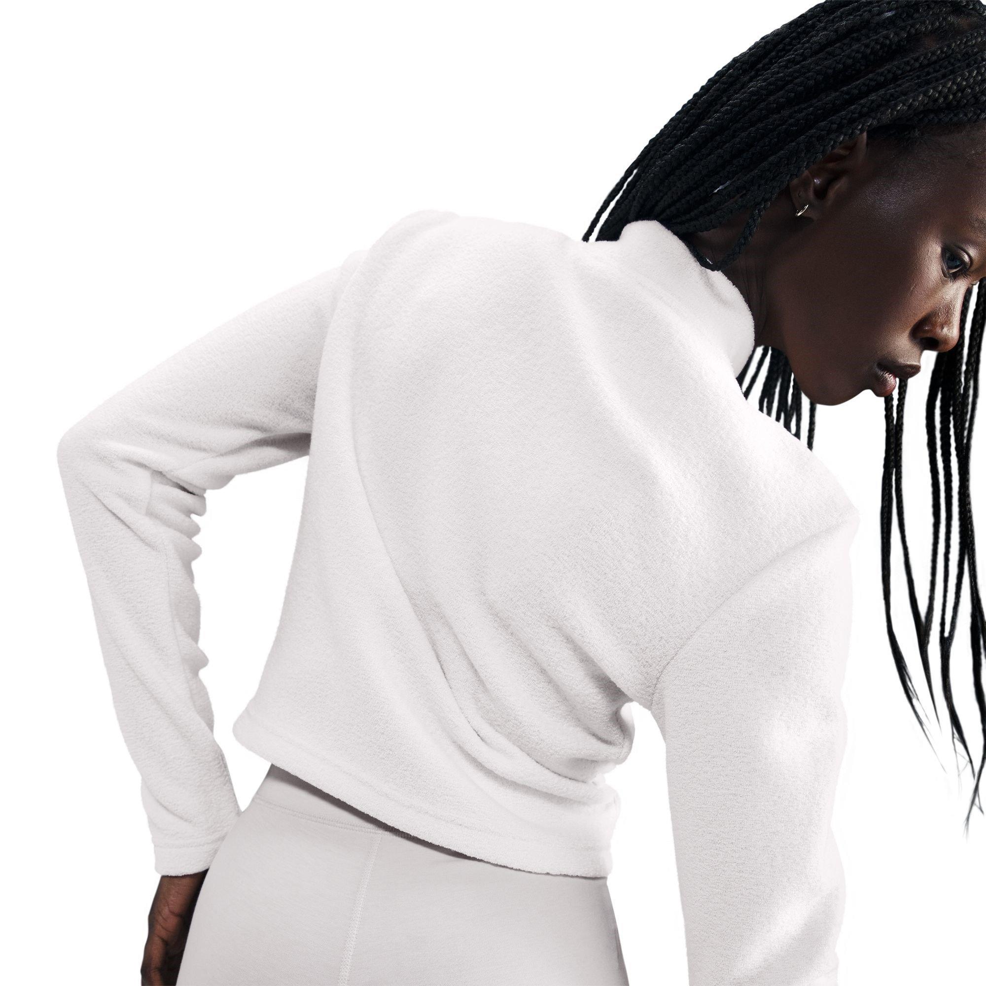 Orewood/Sail - Nike - Pheonix Half Zip Fleece Top - 2