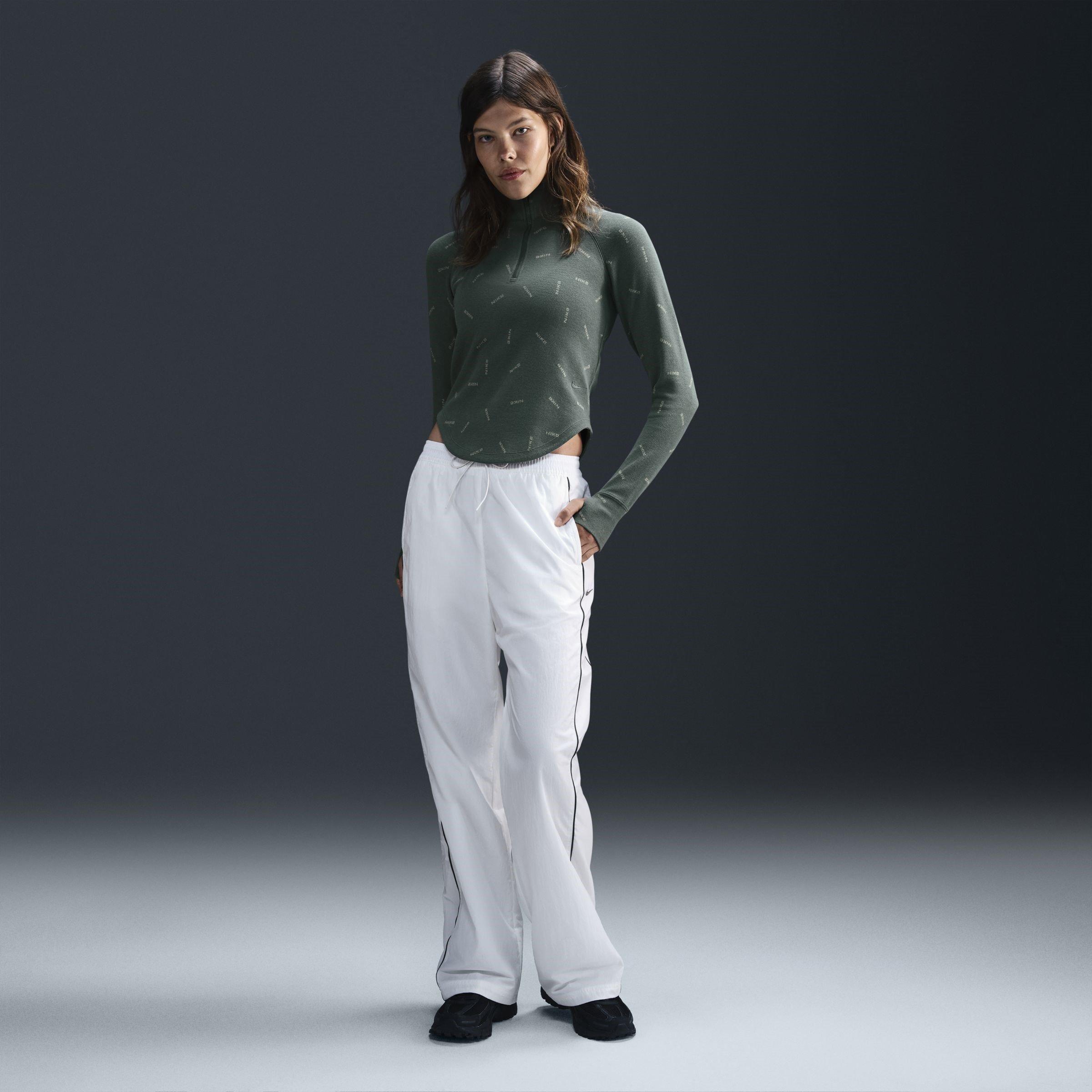 Green/Army - Nike - Nike  Long Sleeve Logo Hoodie - 3