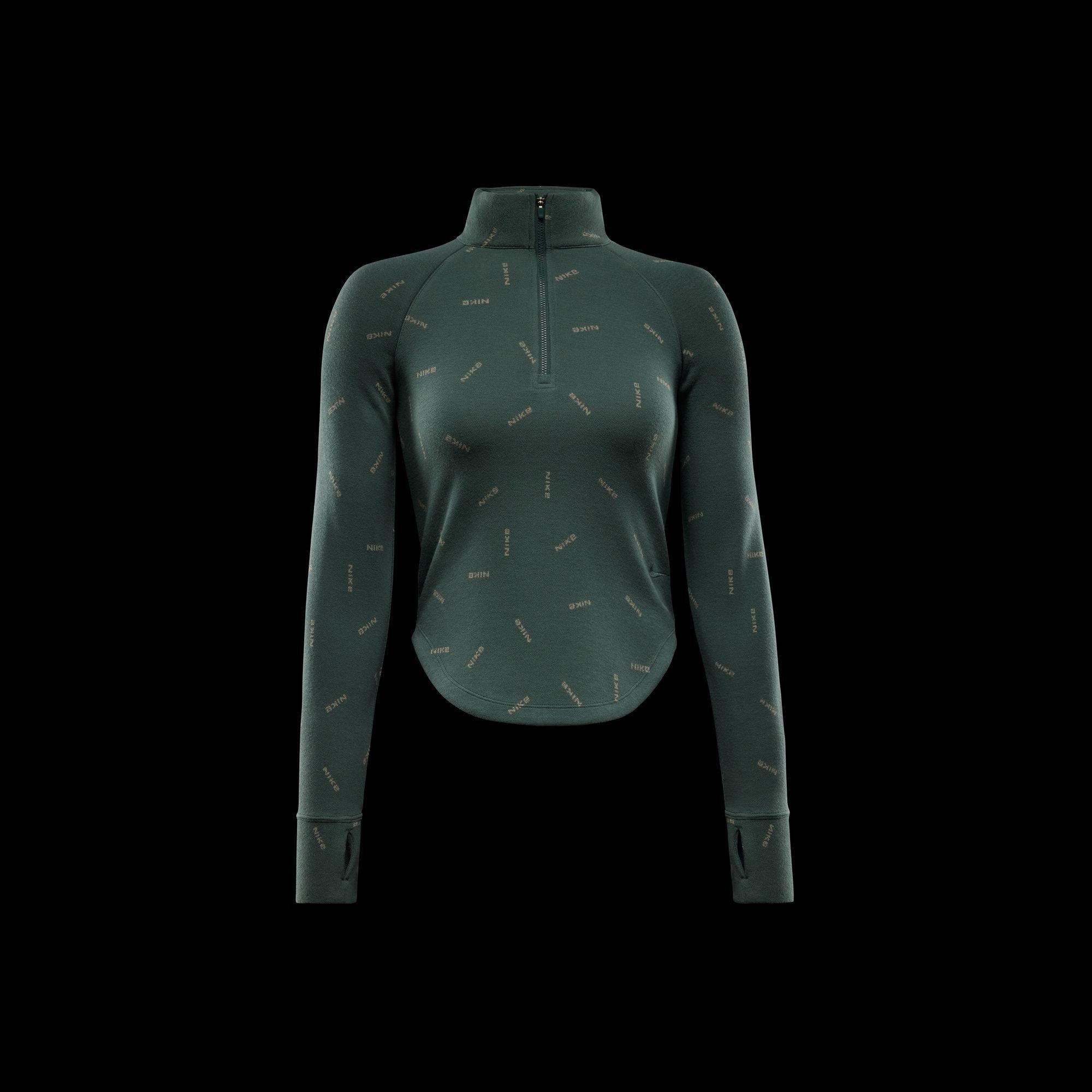 Green/Army - Nike - Nike  Long Sleeve Logo Hoodie - 7