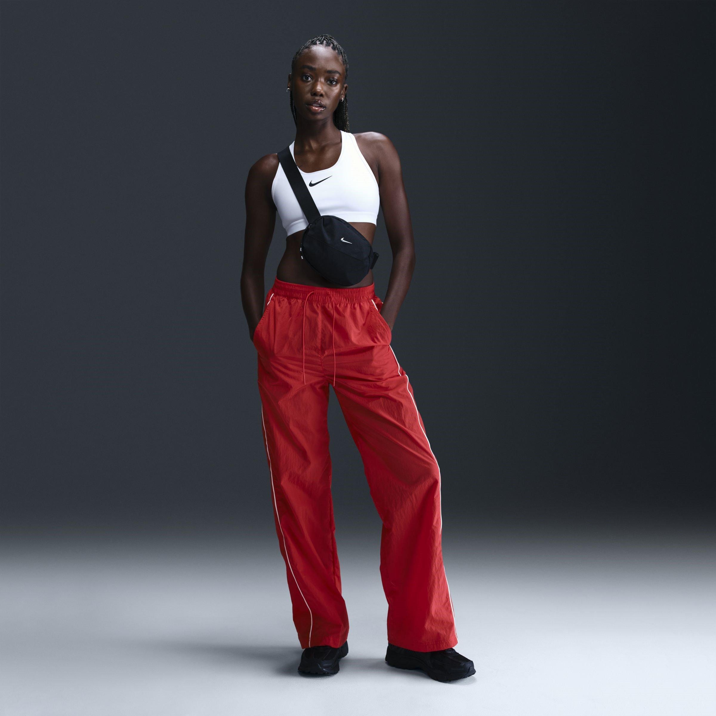 Red/Sail - Nike - Wide Jogging Bottoms - 1