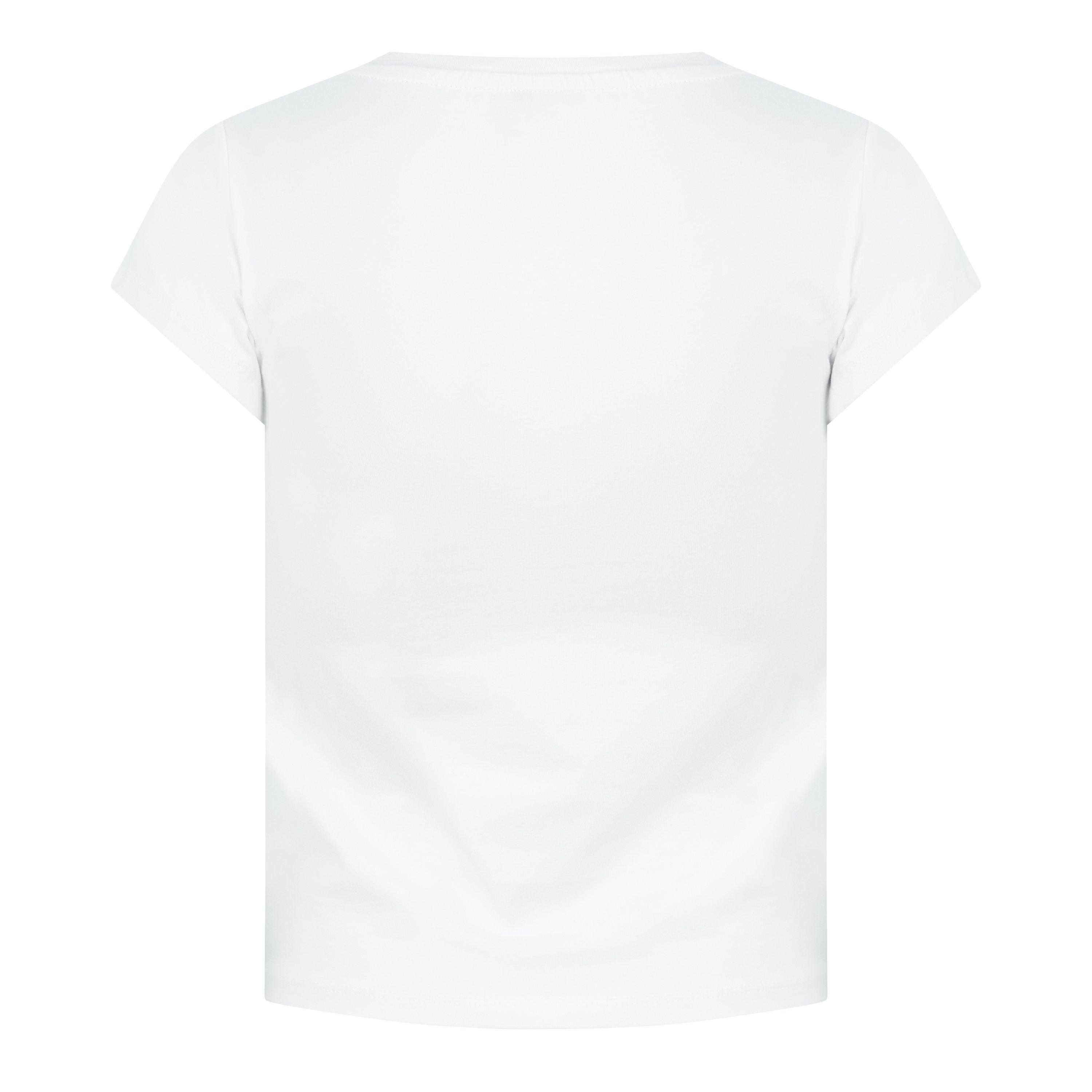 White - Jaded London - Lucia Diamante Baby Tee - 6