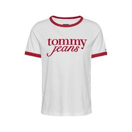 Tommy Jeans Script Ringer T Shirt