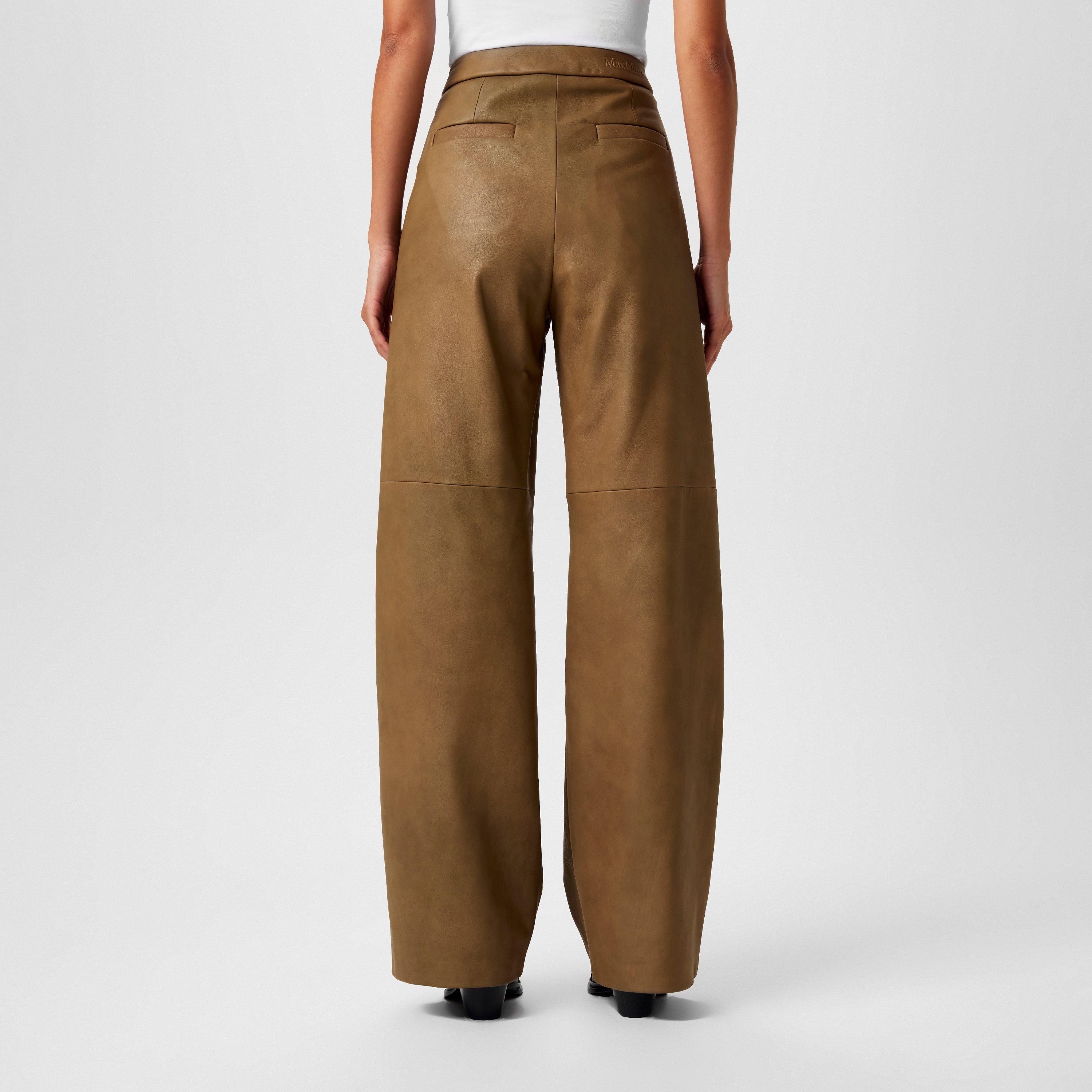 Turtledove - Max Mara - Leather Trousers - 3