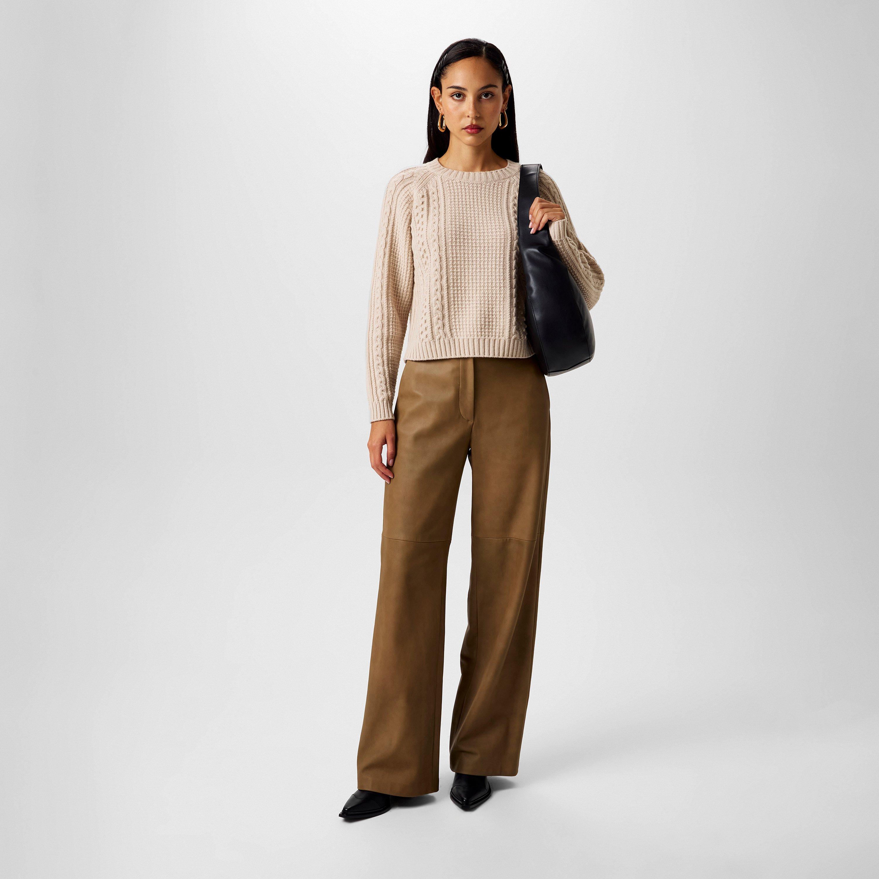Turtledove - Max Mara - Leather Trousers - 4
