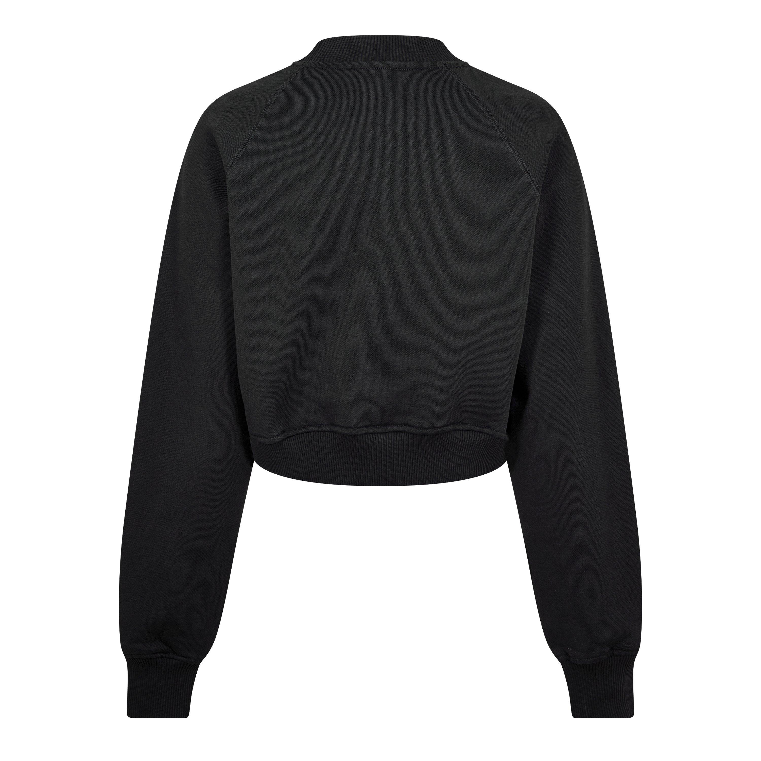 Pearl/Blk - Casablanca - Diamond Patch Sweatshirt - 6