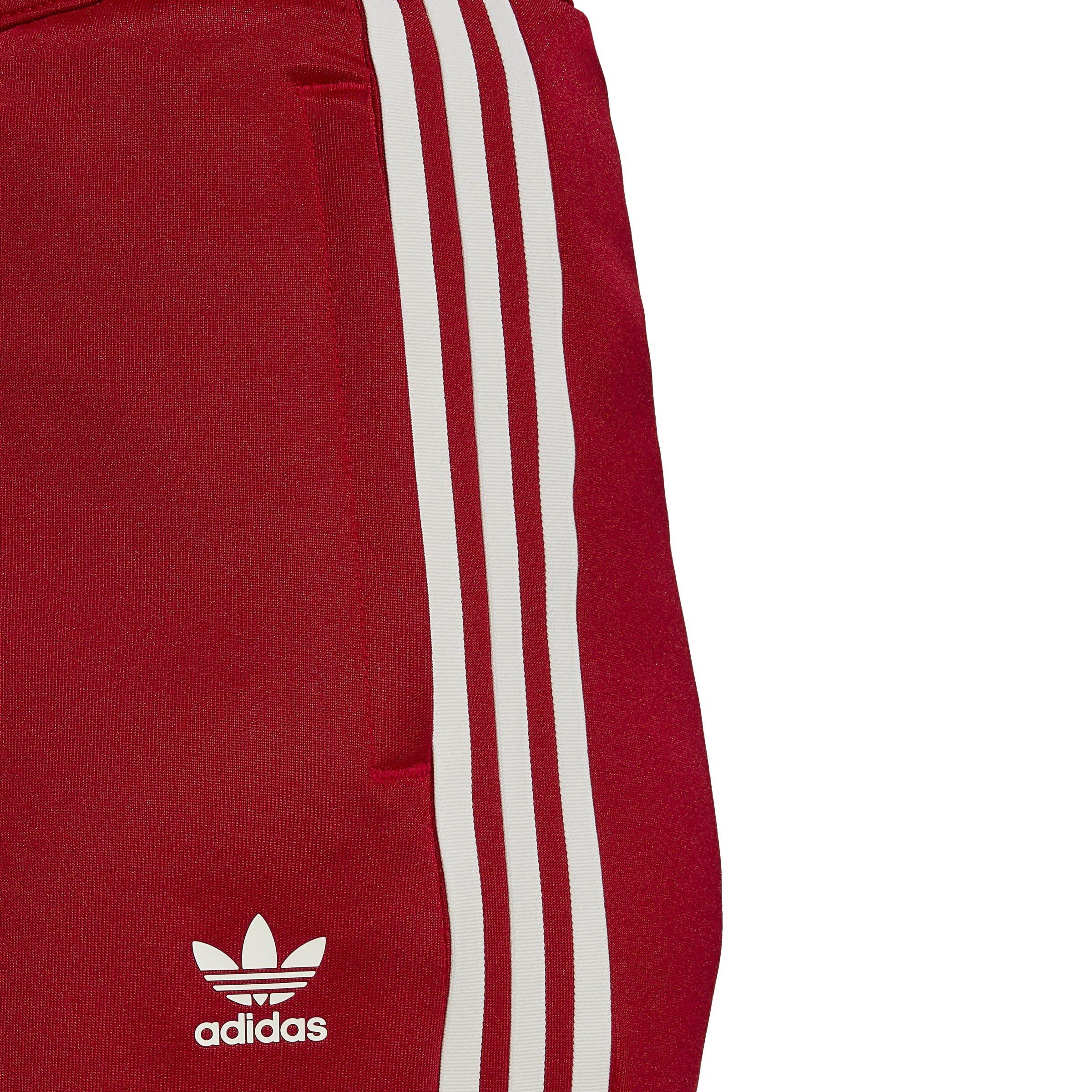 Red - adidas Originals - Open Hem Jersey Joggers - 6