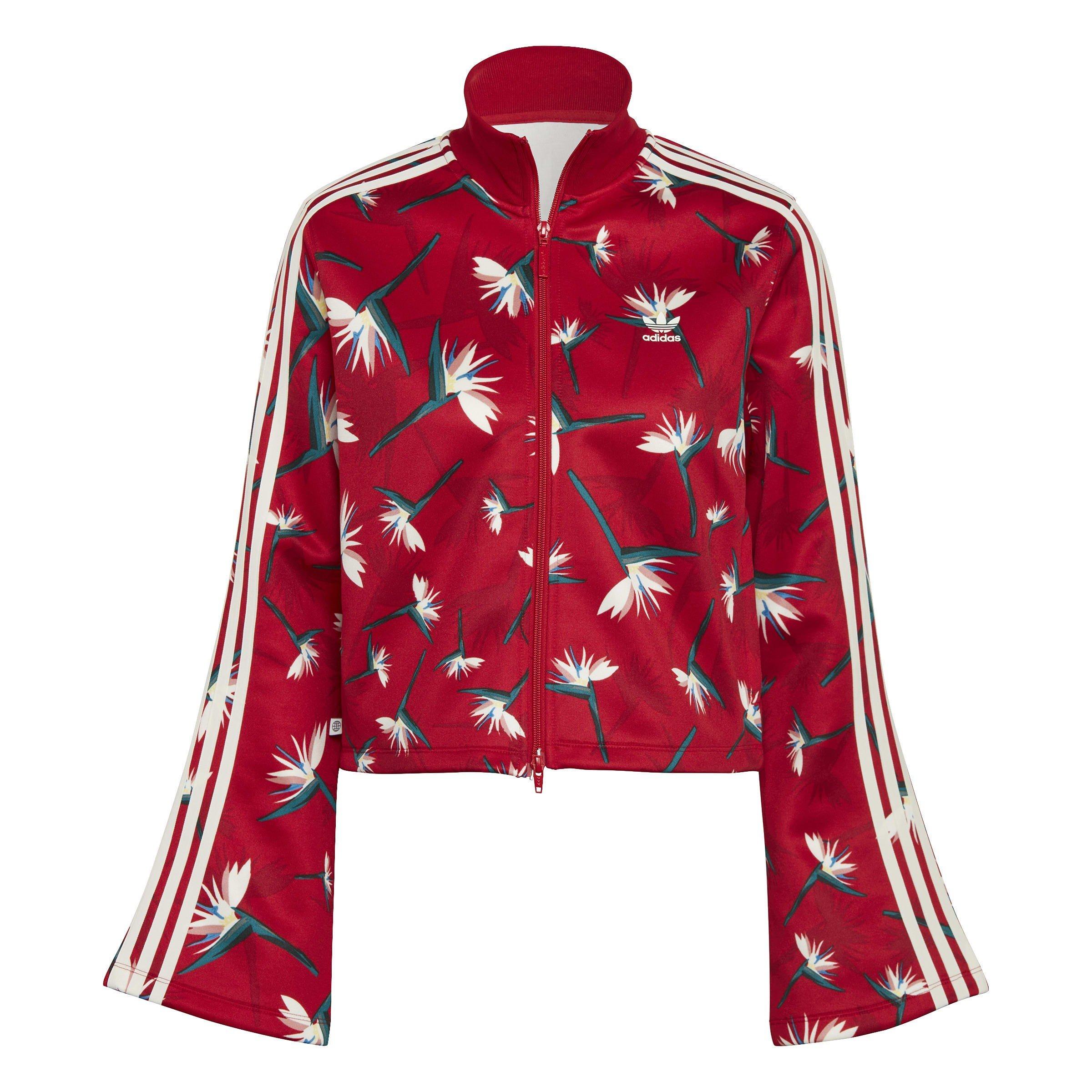 Red - adidas Originals - adidas Thebu Magugu Beckenbauer Track Top Womens - 1