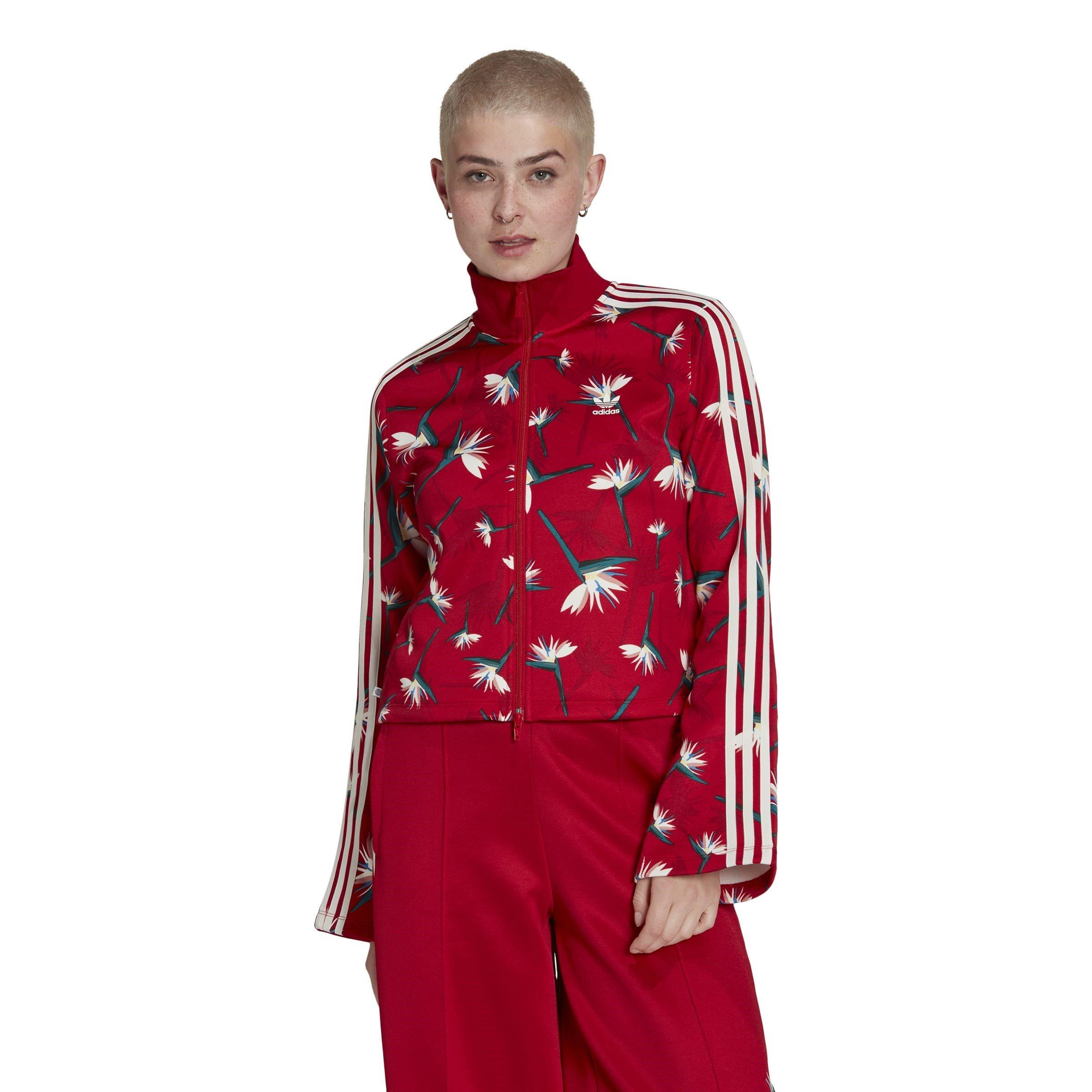 Red - adidas Originals - Thebu Magugu Beckenbauer Track Top Womens - 2