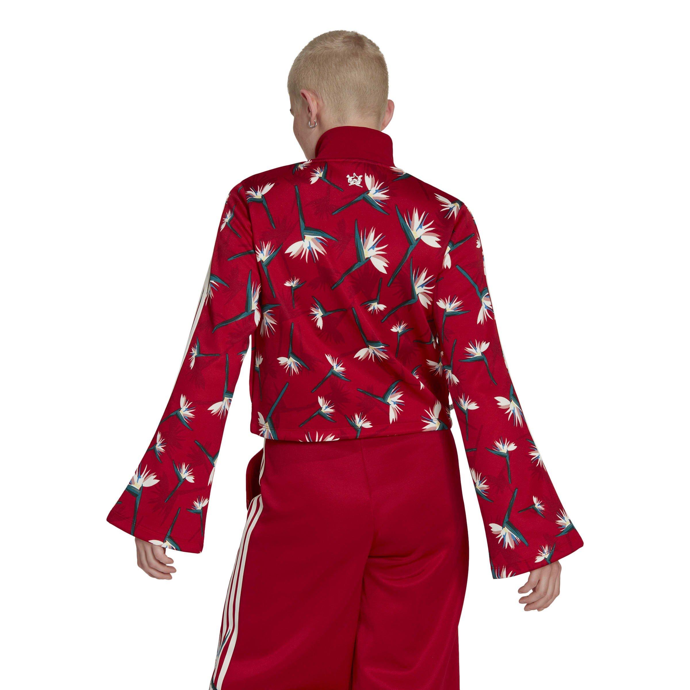 Red - adidas Originals - Thebu Magugu Beckenbauer Track Top Womens - 3