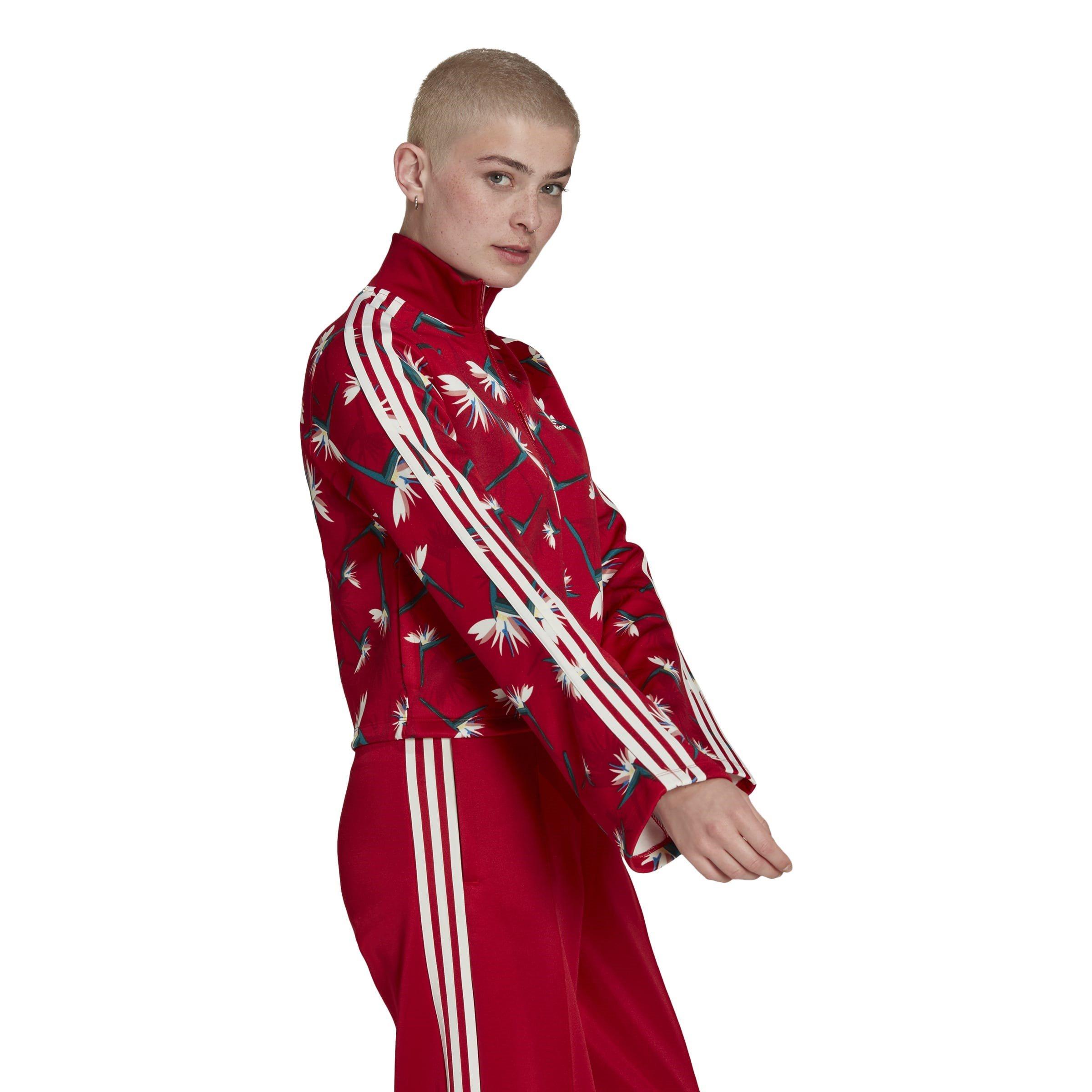 Red - adidas Originals - Thebu Magugu Beckenbauer Track Top Womens - 4