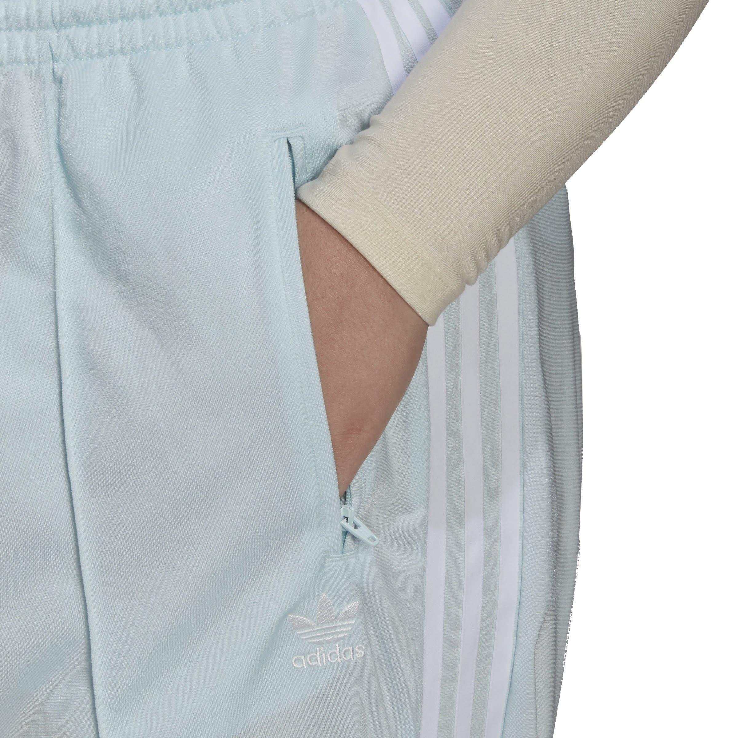 Blauw - adidas Originals - Adicolor Classics Firebird Plus Size Tracksuit Bottoms Womens - 5