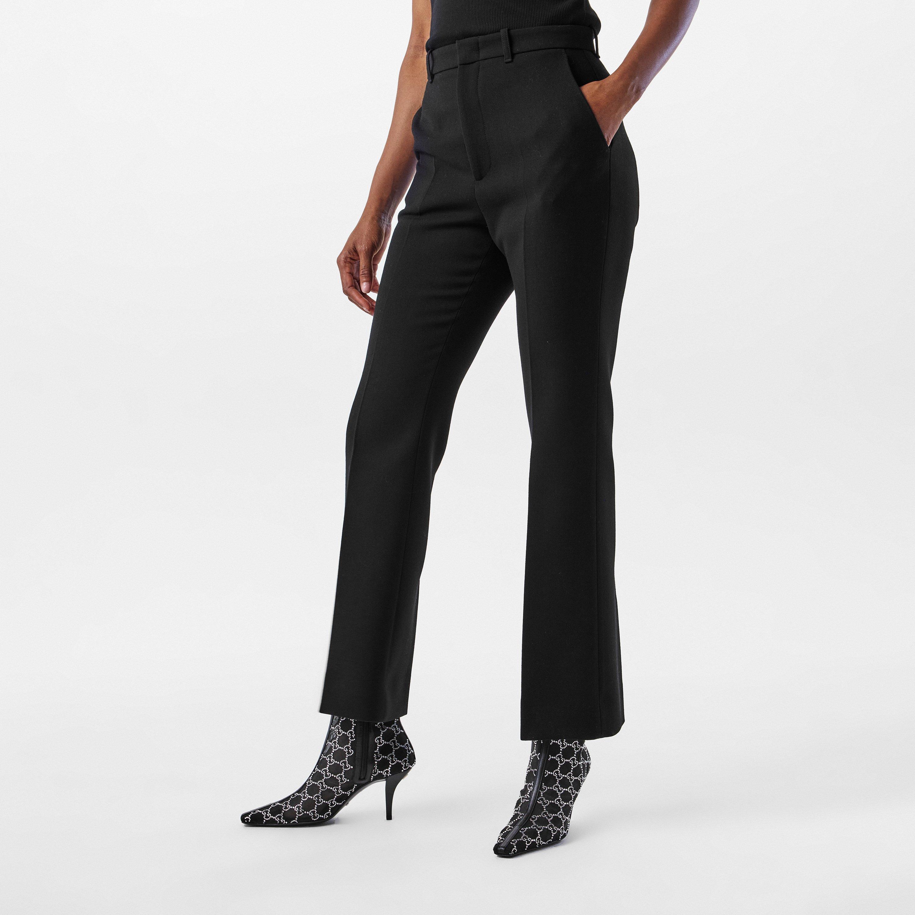 Black - Gucci - Wool Trousers - 3