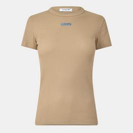 Lacoste Women's Slim Fit Short Sleeve T-Shirt