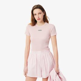 Lacoste Women's Slim Fit Short Sleeve T-Shirt
