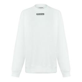 Lacoste Women's Crew-neck Logo Sweatshirt
