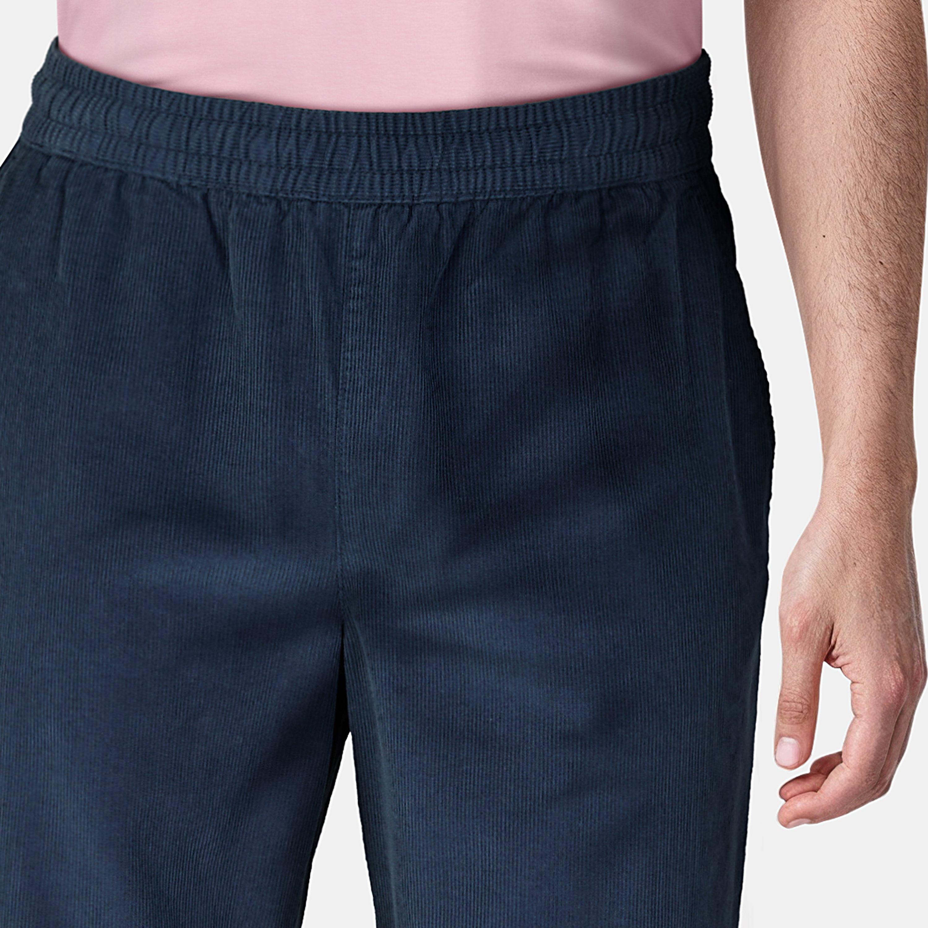 Muddy Navy - Lyle and Scott - Men's Loose Wide Leg Trouser - 5