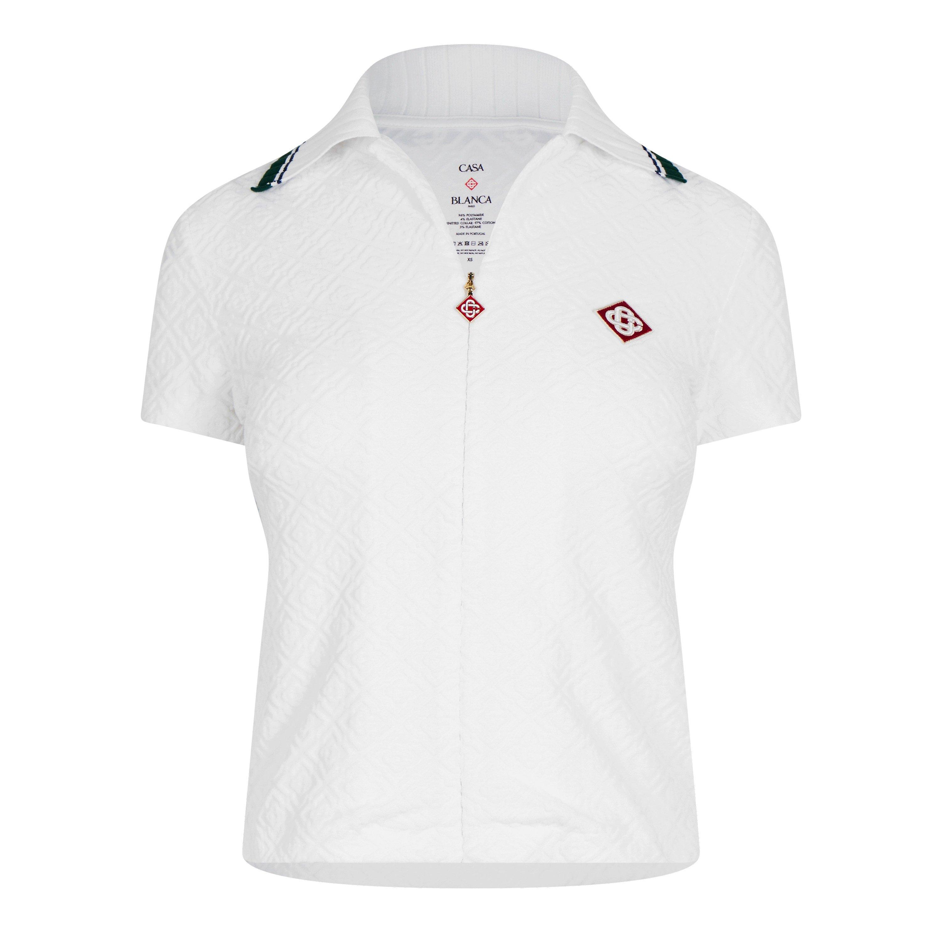 Off-White - Casablanca - Monogram Quarter Zip Shirt - 5