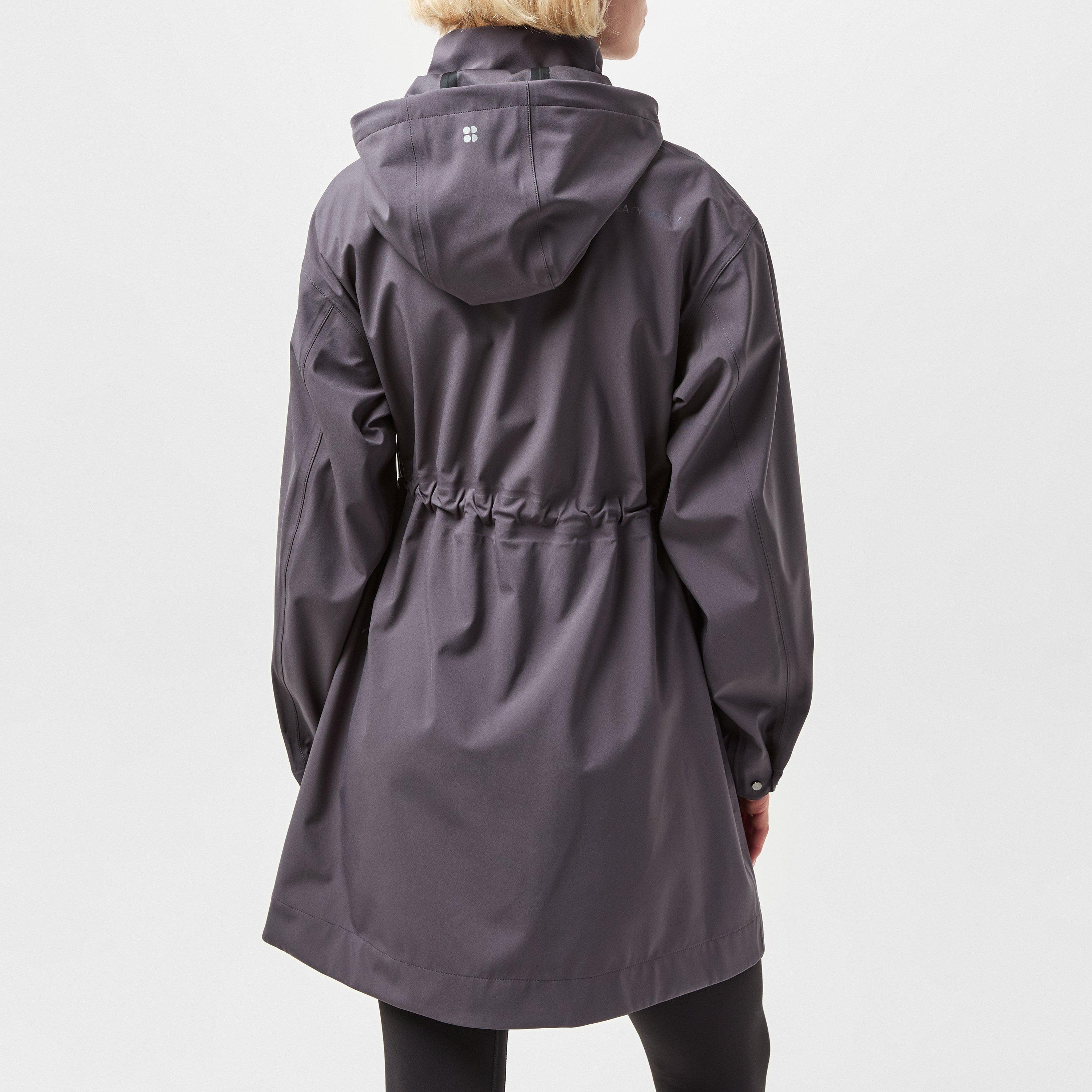 Urban Grey - Sweaty Betty - Women's Motion Technical Weather Resistant Parka - 3