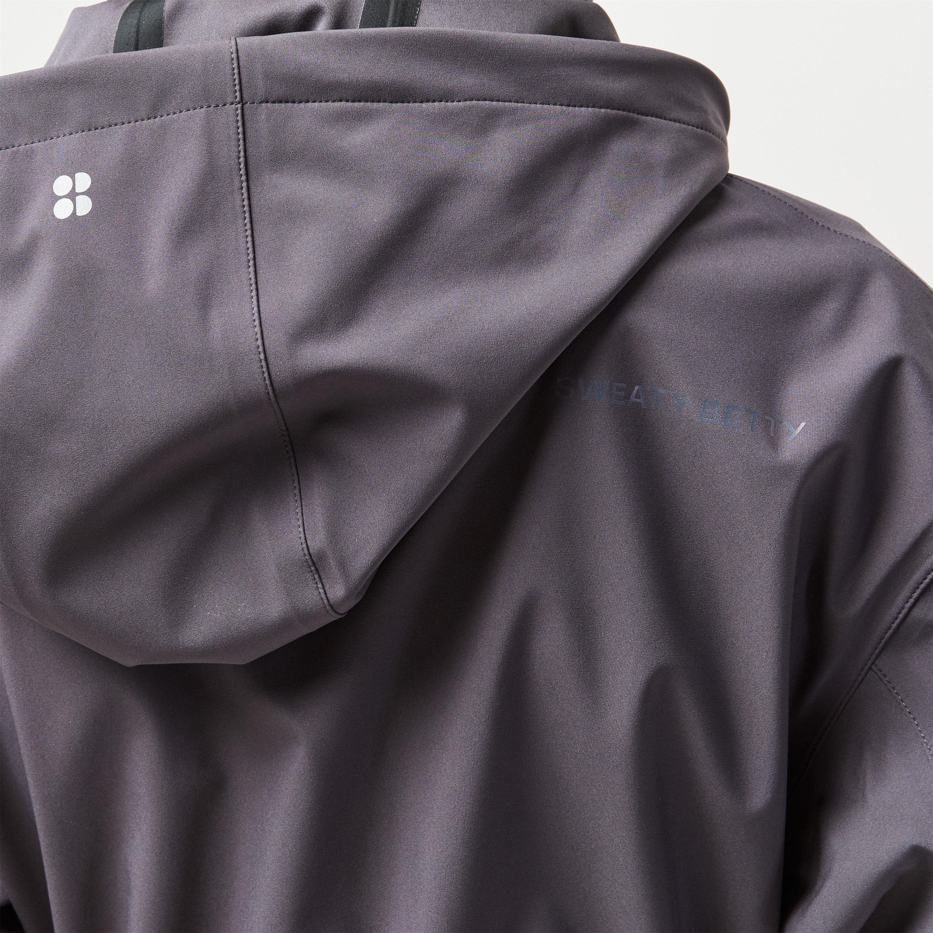 Urban Grey - Sweaty Betty - Women's Motion Technical Weather Resistant Parka - 4