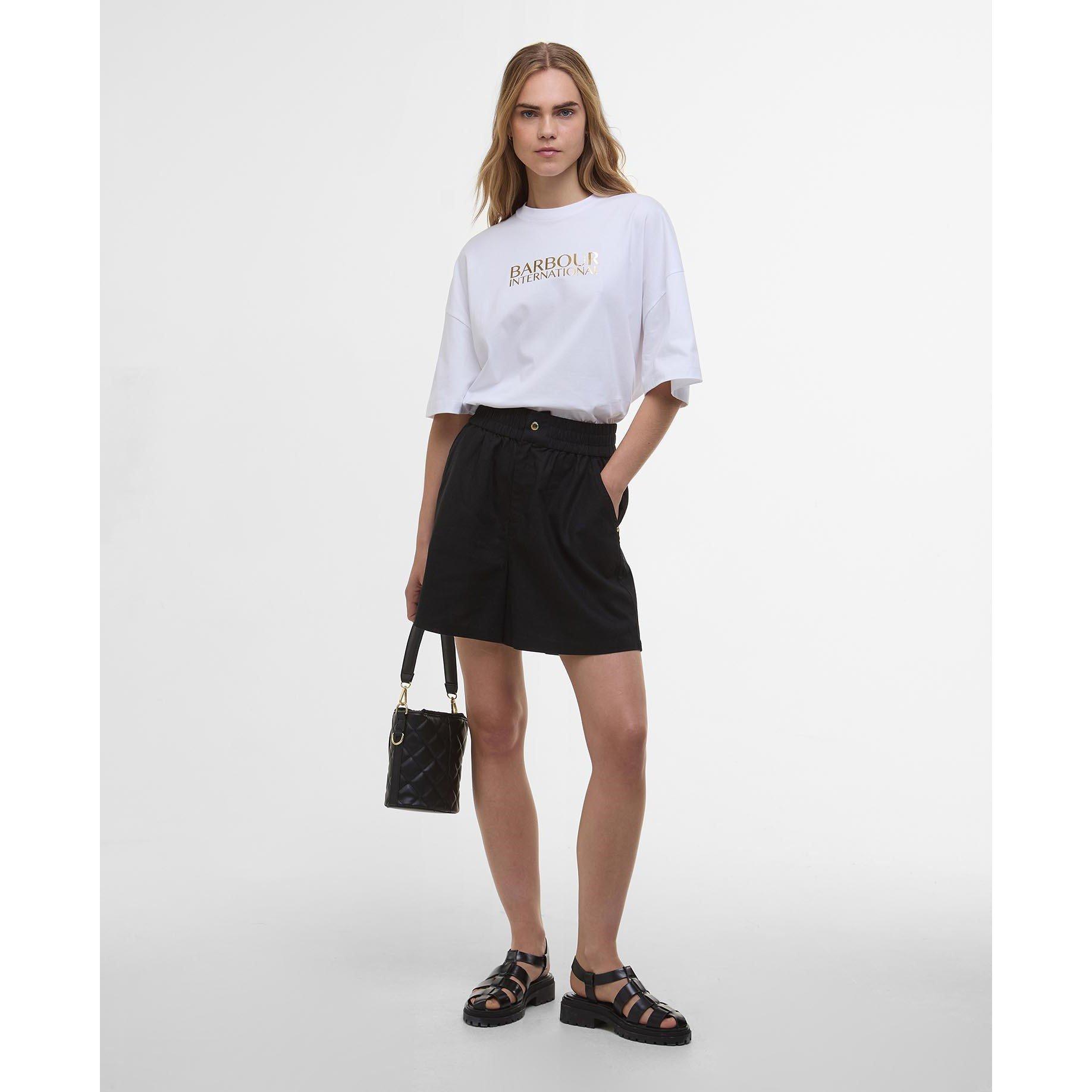 White - Barbour International - Dakota T-Shirt - 3