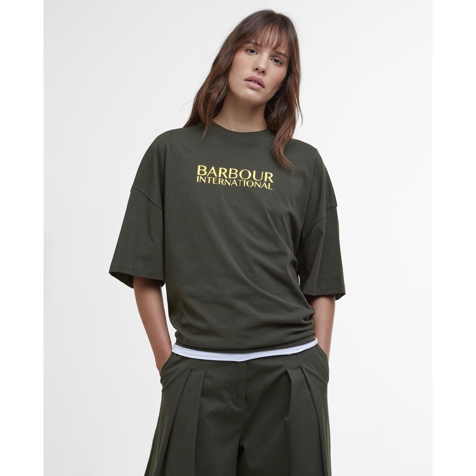 Envy Green - Barbour International - Dakota T-Shirt - 1