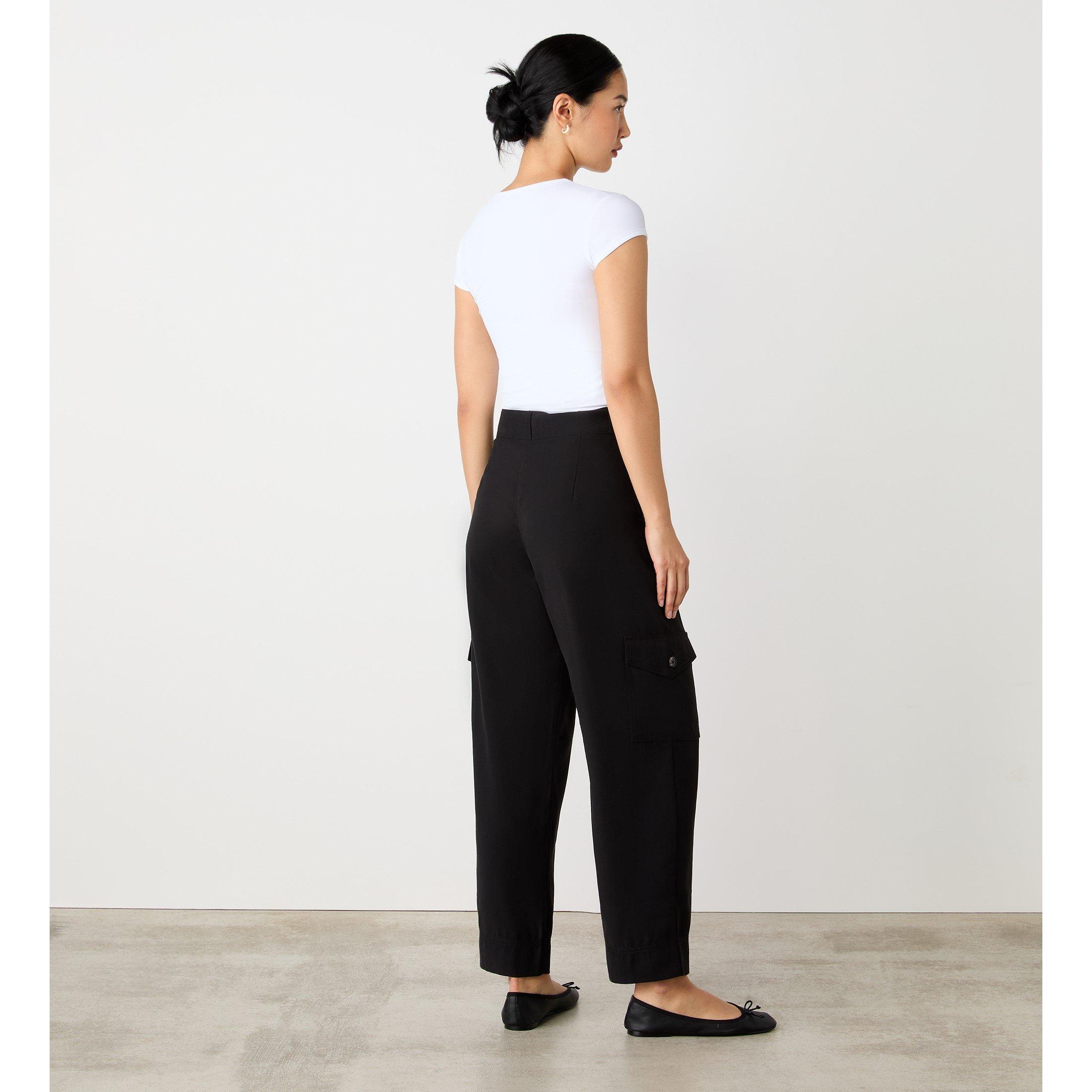 BLACK - Finery - Women's Sara Cargo Trousers - 4