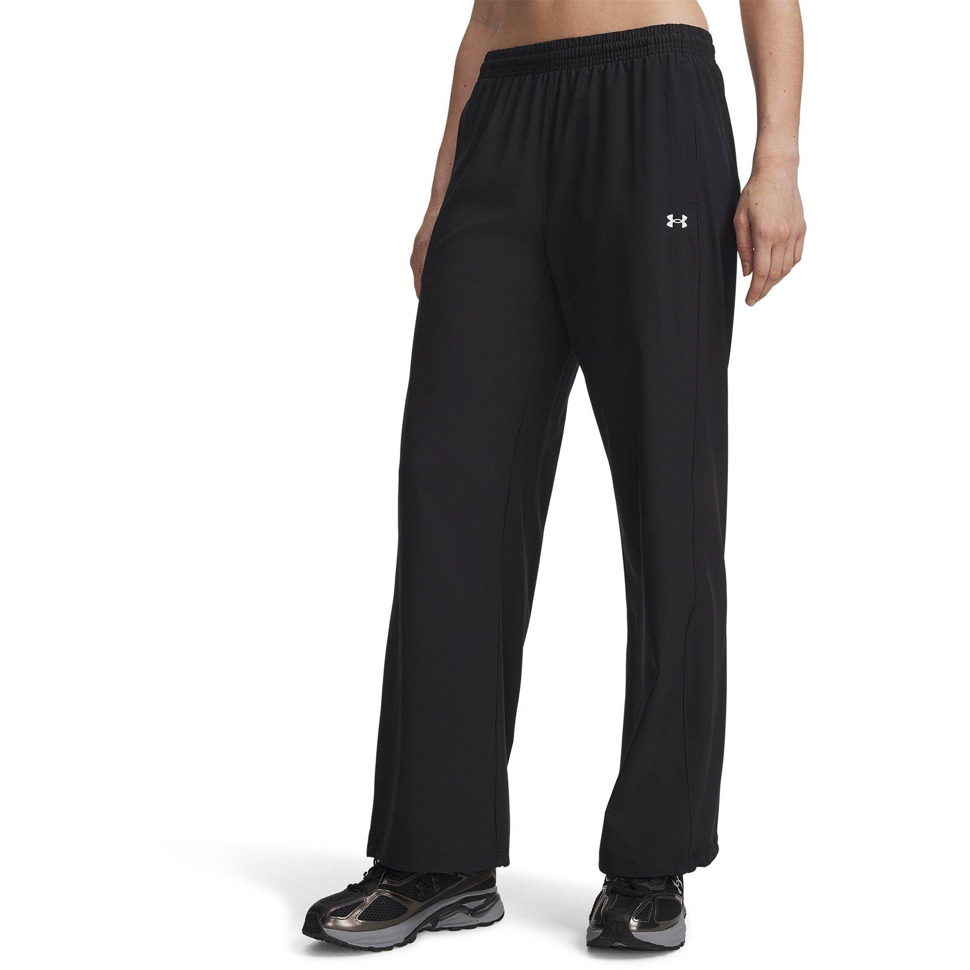 Black/White - Under Armour - Women's Rival Woven Joggers - 1