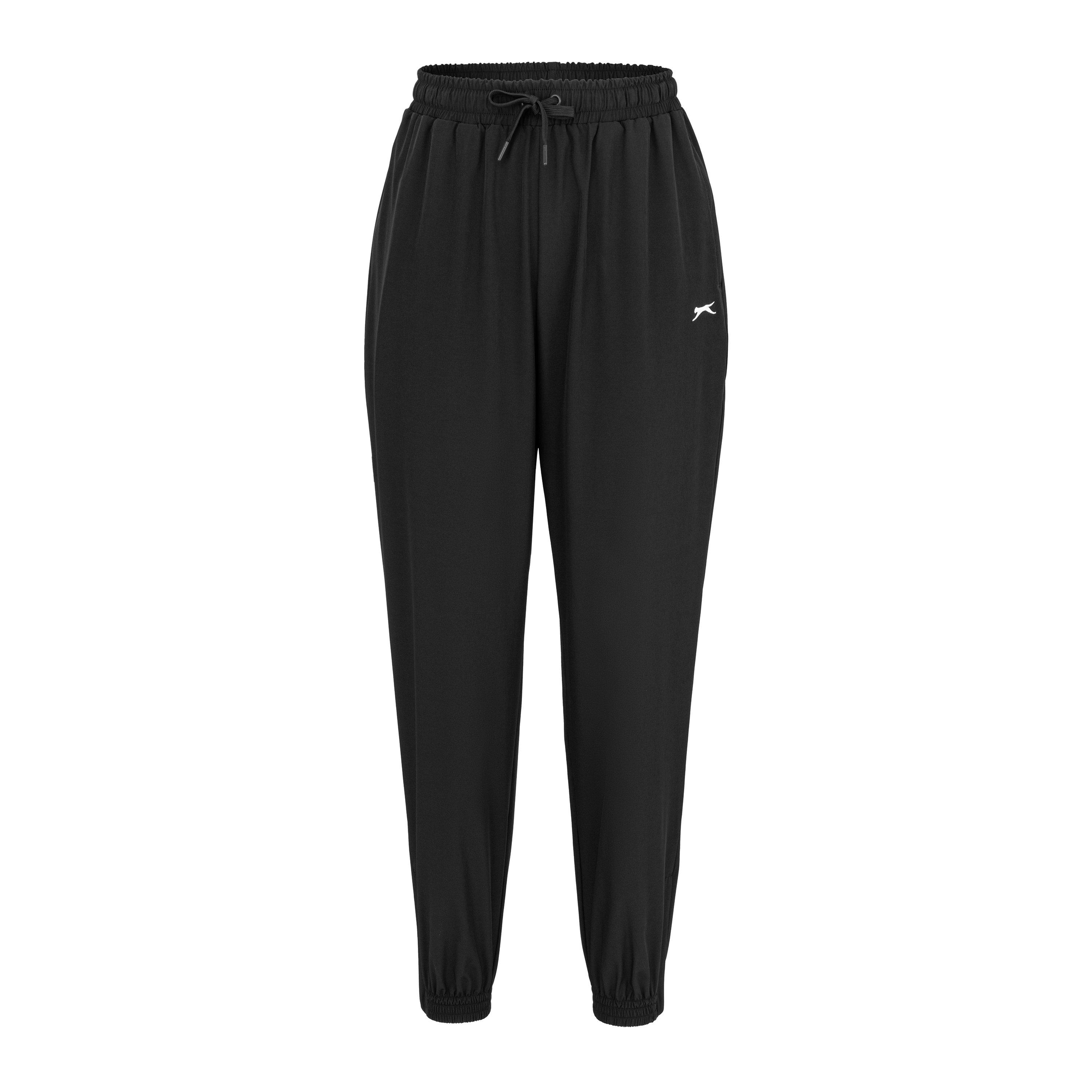 Black - Slazenger - Closed Hem Pants Womens - 1