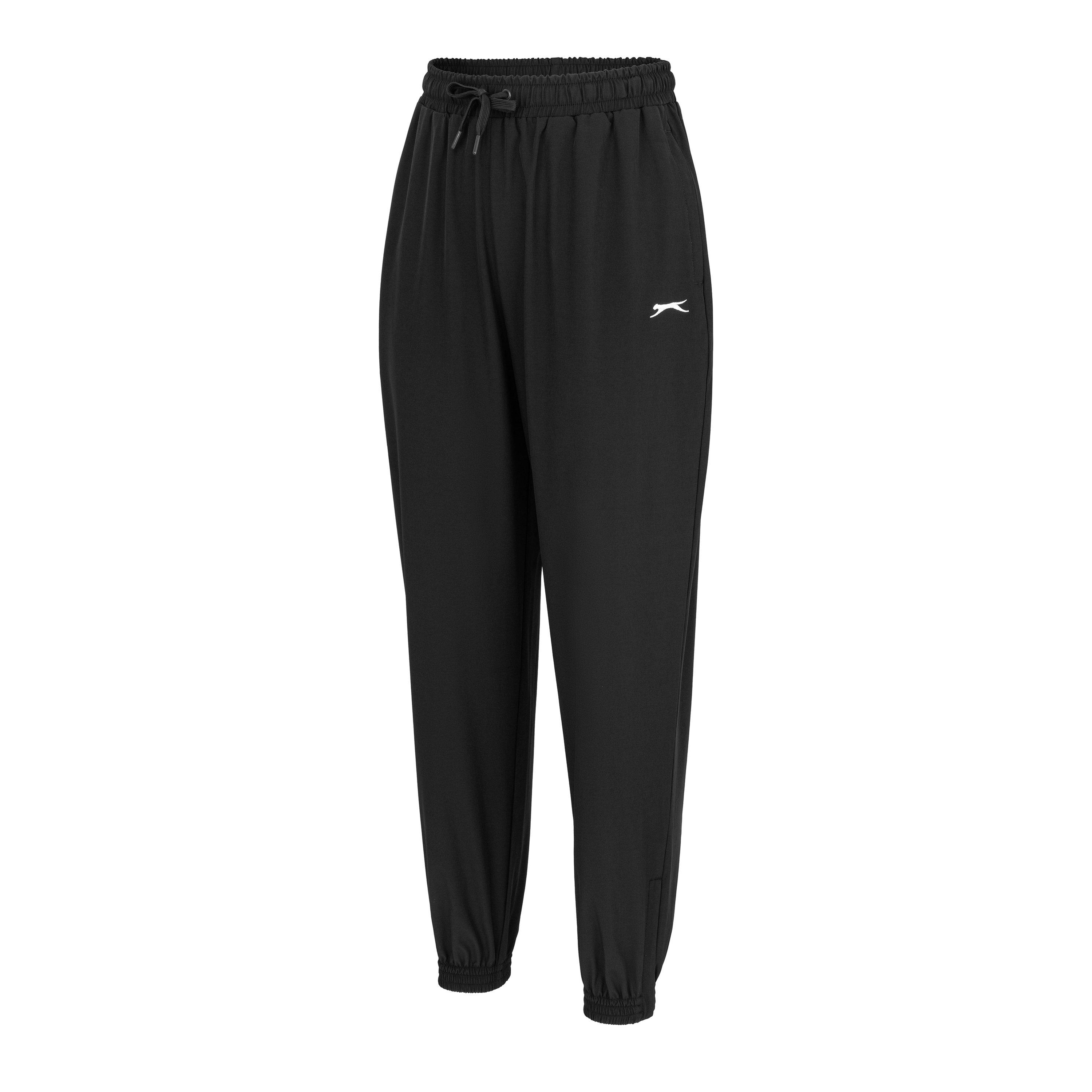 Black - Slazenger - Closed Hem Pants Womens - 3
