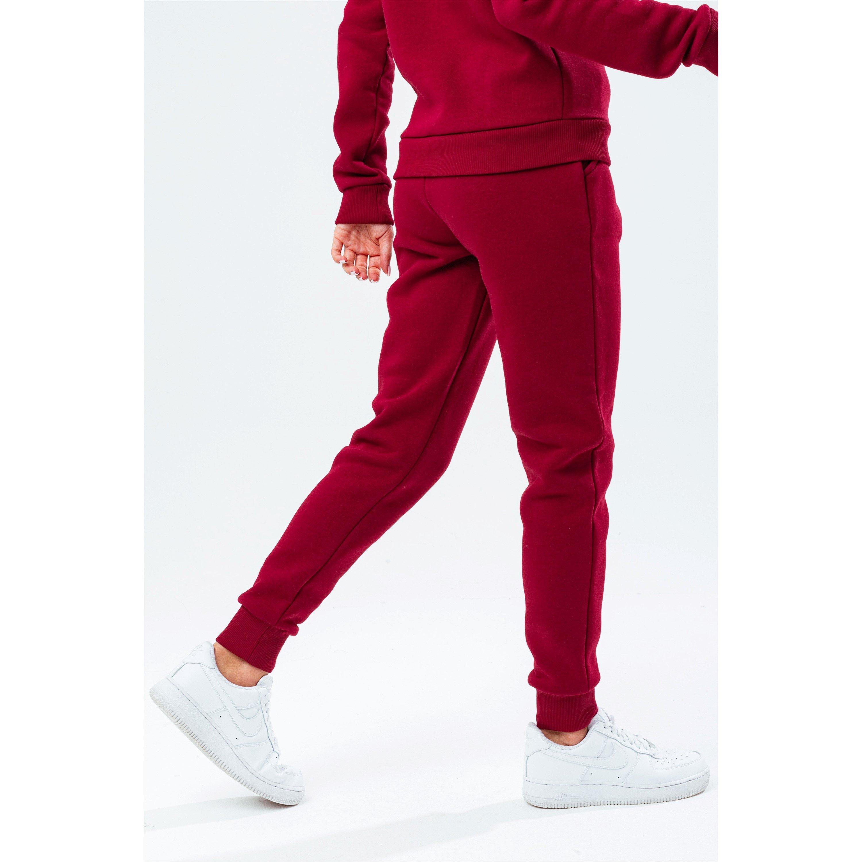 Burgunder - Hype - Closed Hem Woven Tracksuit Jogger - 2